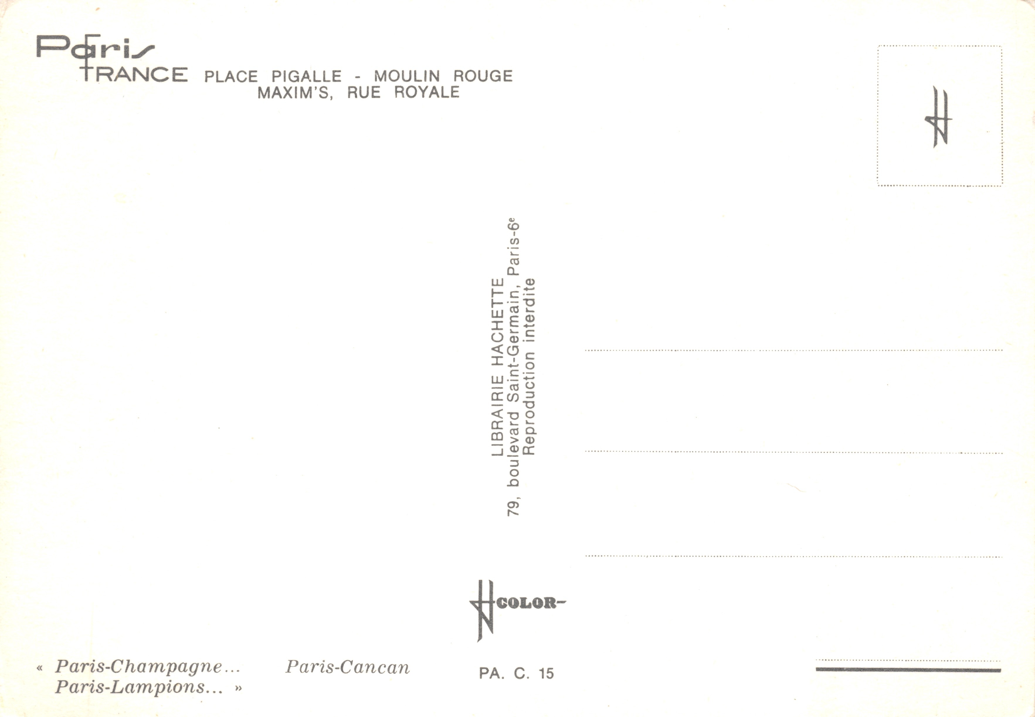 Paris by Night — Paris by Night — éditeur HACHETTE — Reverso