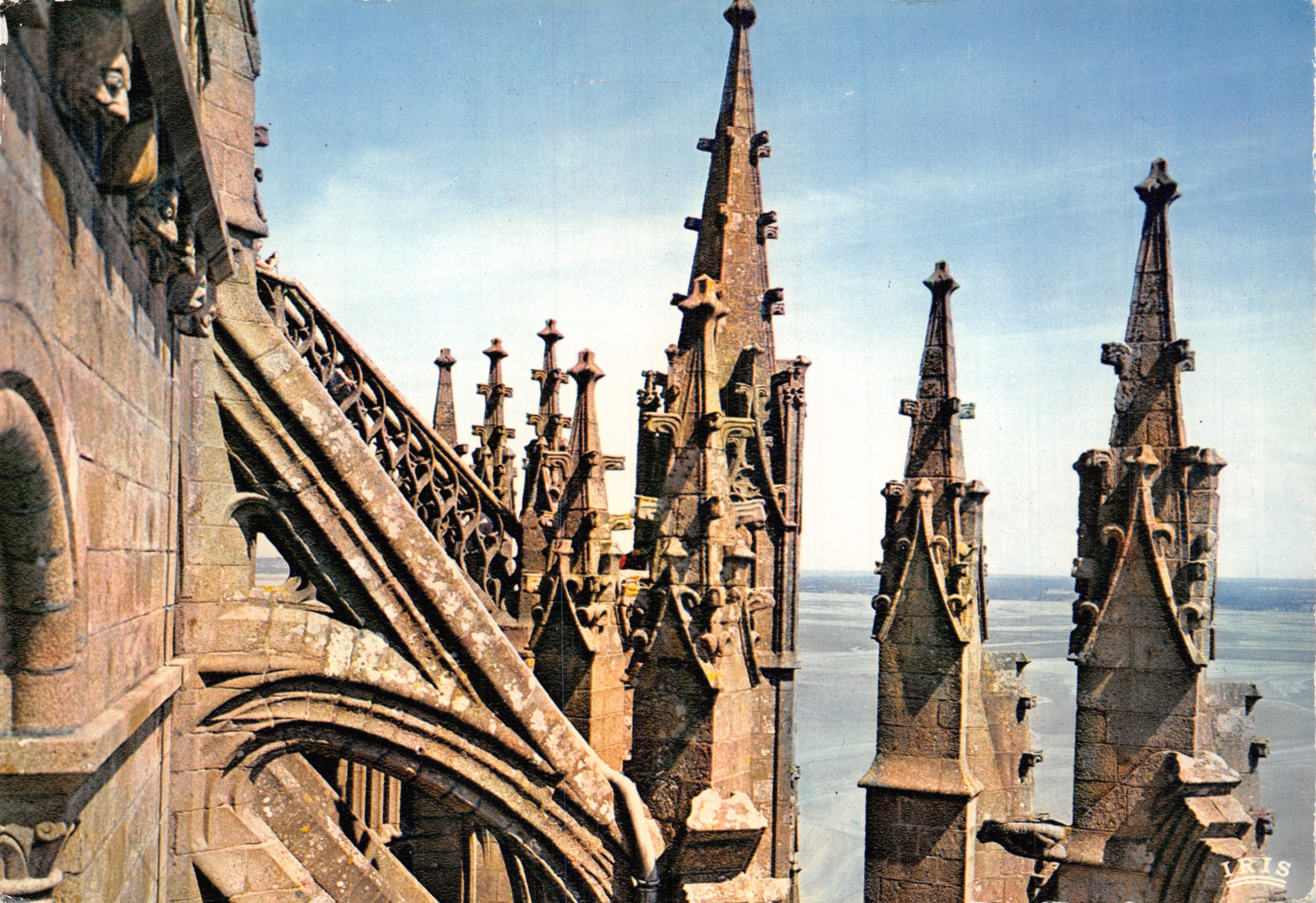 Le Mont Saint-Michel — escalier de dentelle — éditeur IRIS