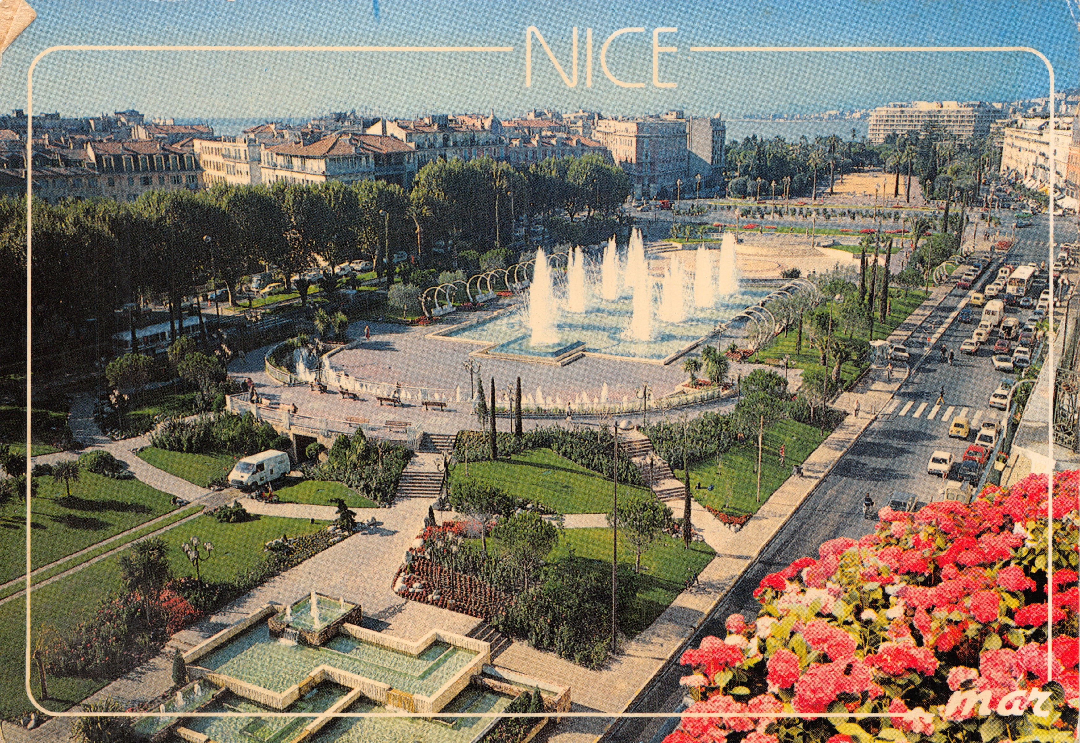 Nice — Jardin de l'Esplanade du Paillon — Éditions MAR