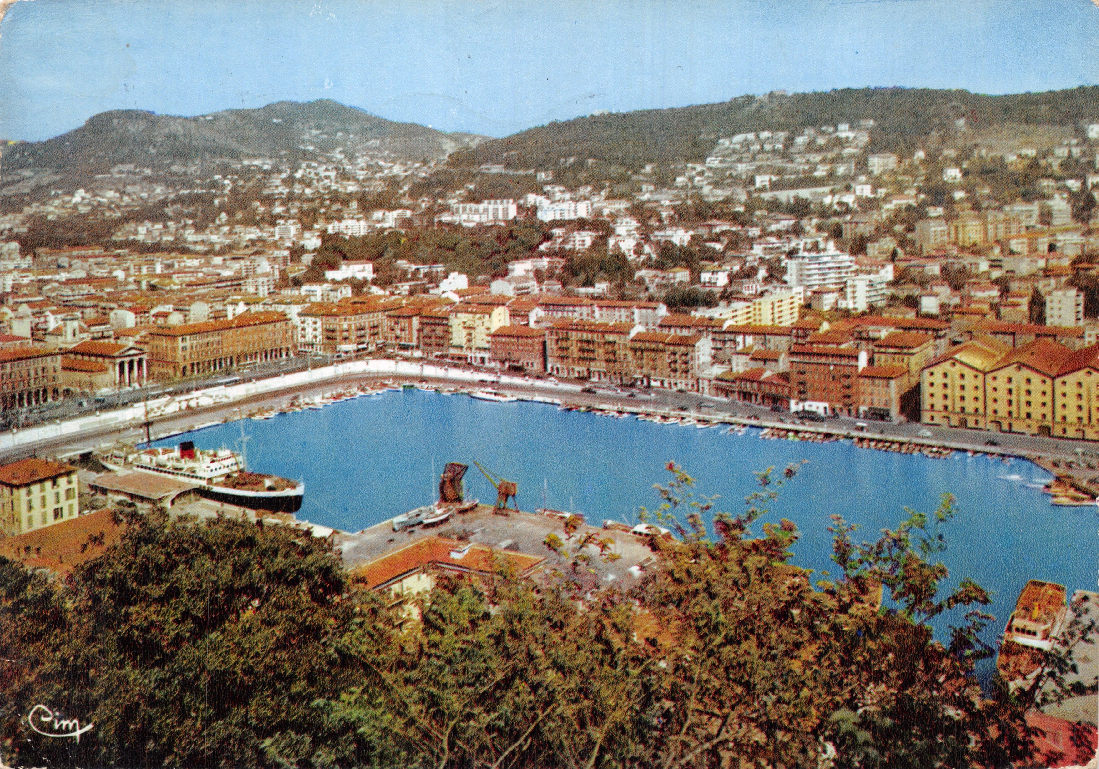 Nice - Vue générale du Port — éditeur CIM (n° ci. 37)