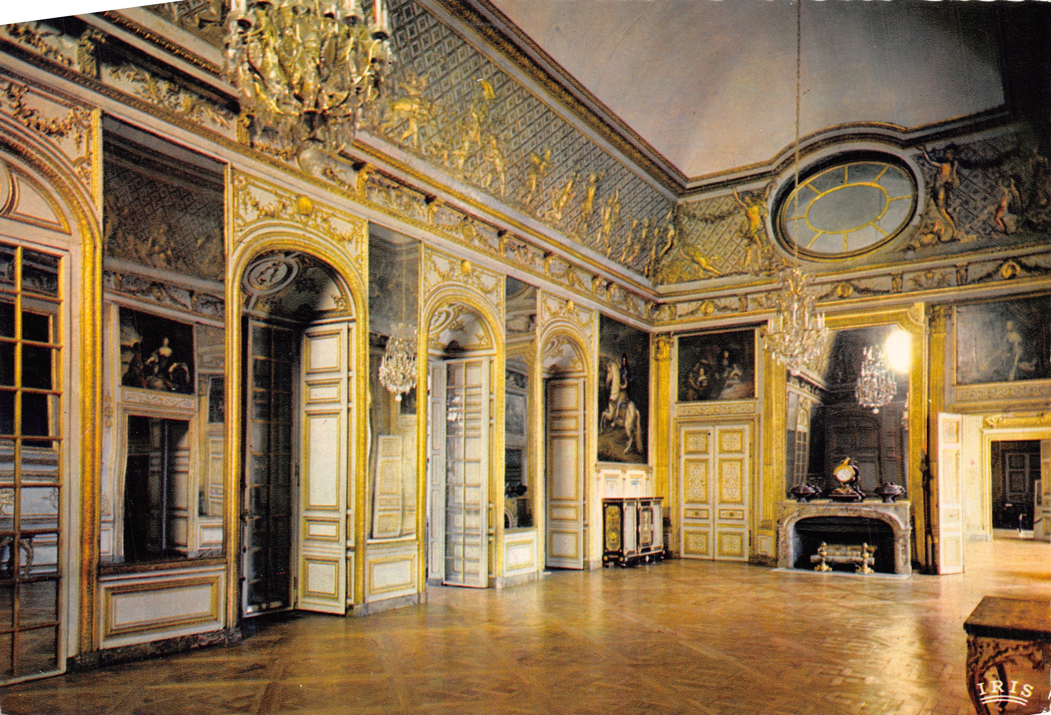 Versalles (S.-et-O.) — La Sala del Ojo del Buey — editor IRIS
