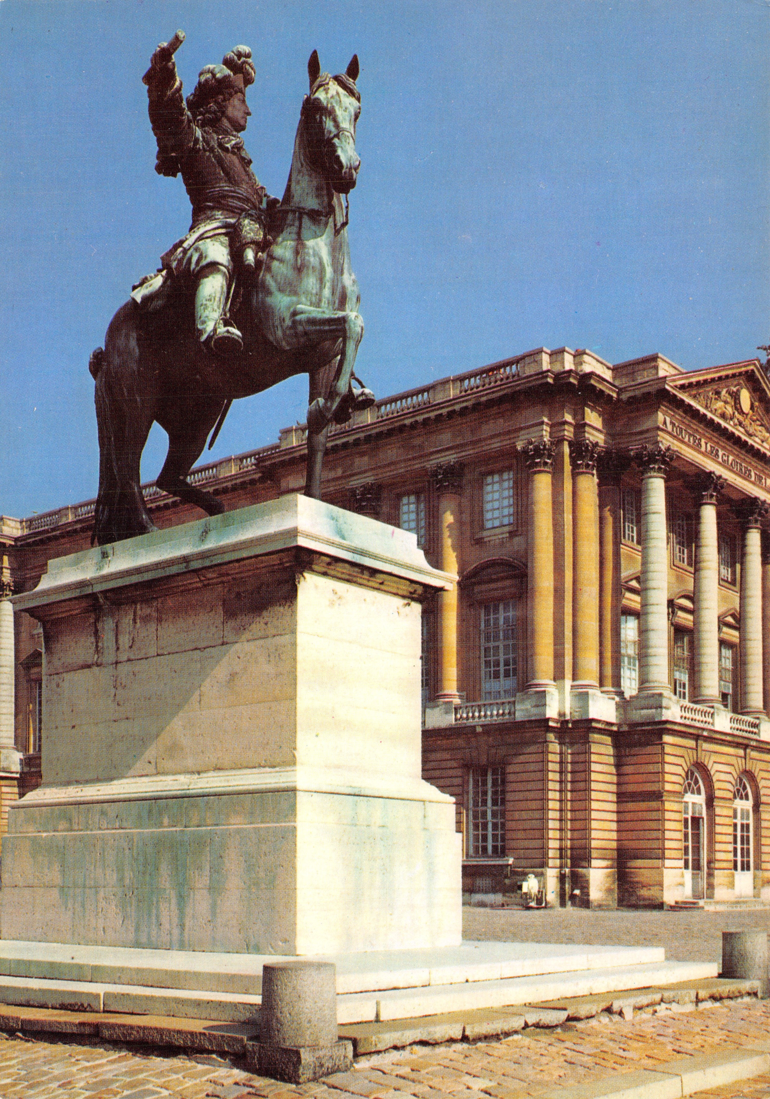 Statue équestre de Louis XIV — Versailles — Éditions d'Art LYS
