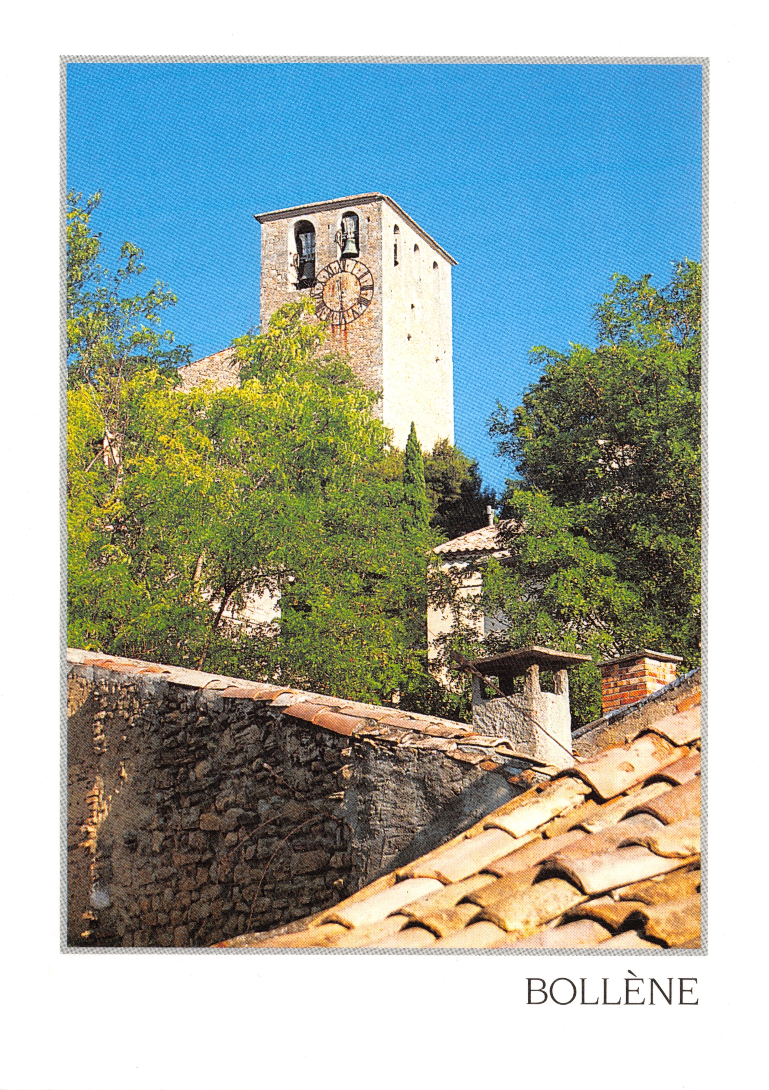 Bollène — Kirche mit Turm — Éditions Combier