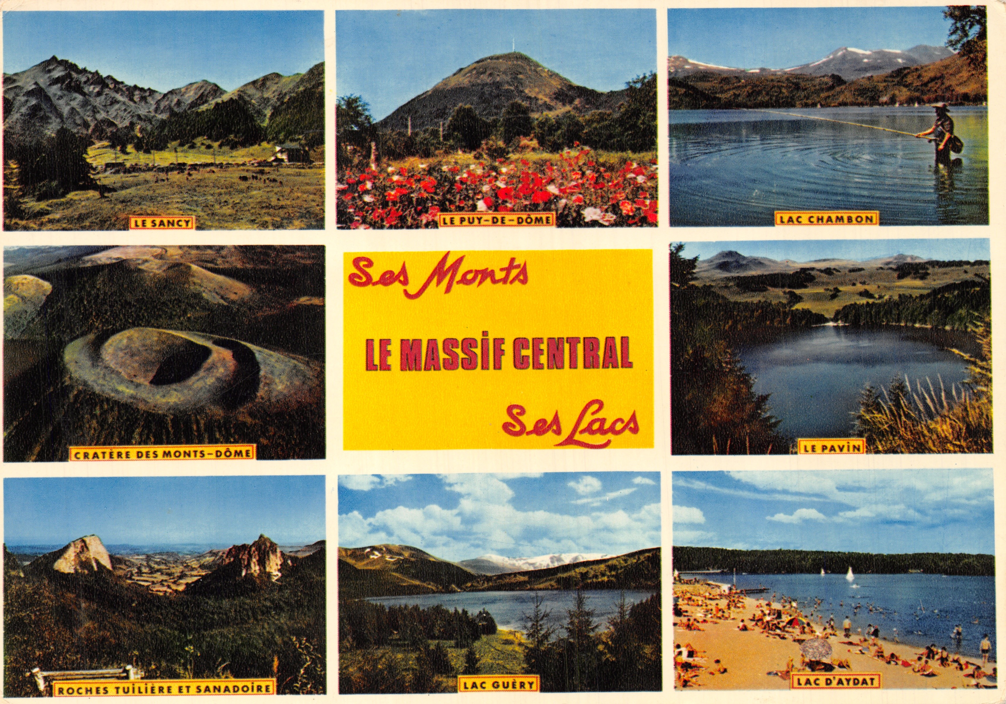 Il Massif Central — I suoi Monti e Laghi — Editions 'La Cigogne'