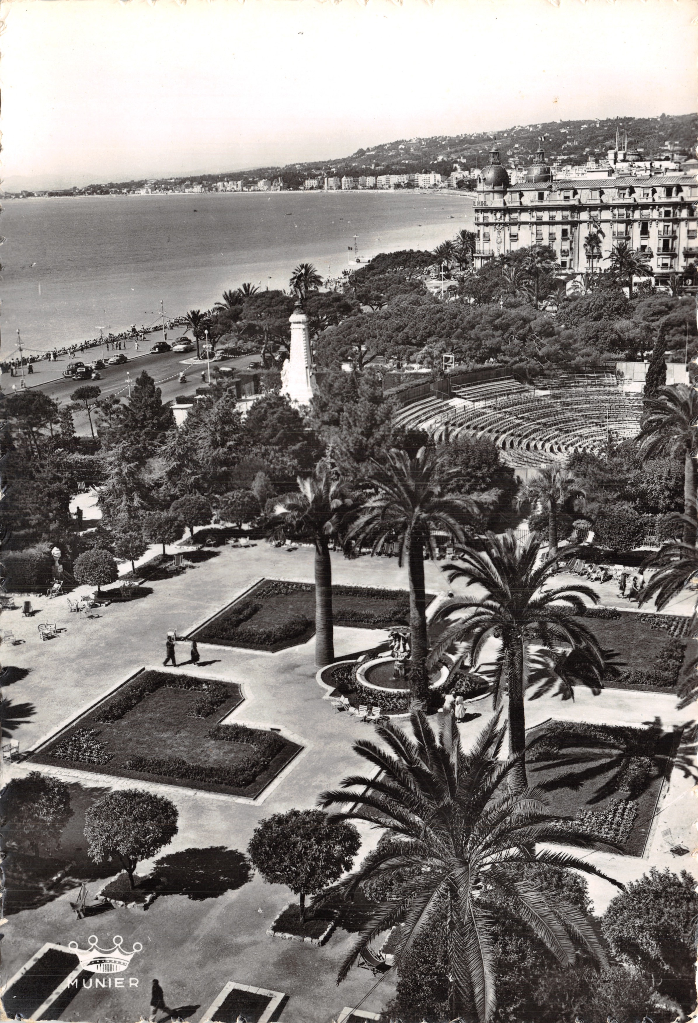 Nice — Parco Albert I e Teatro della Verdure — Munier