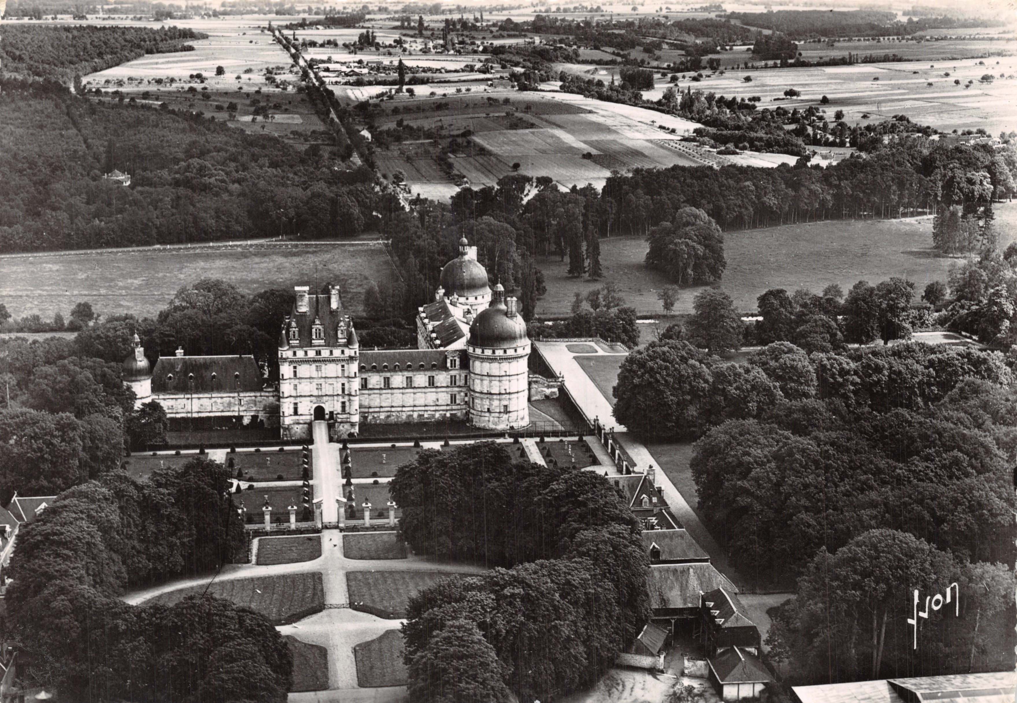 Château de Valençay — luchtfoto — Éditions Valençay