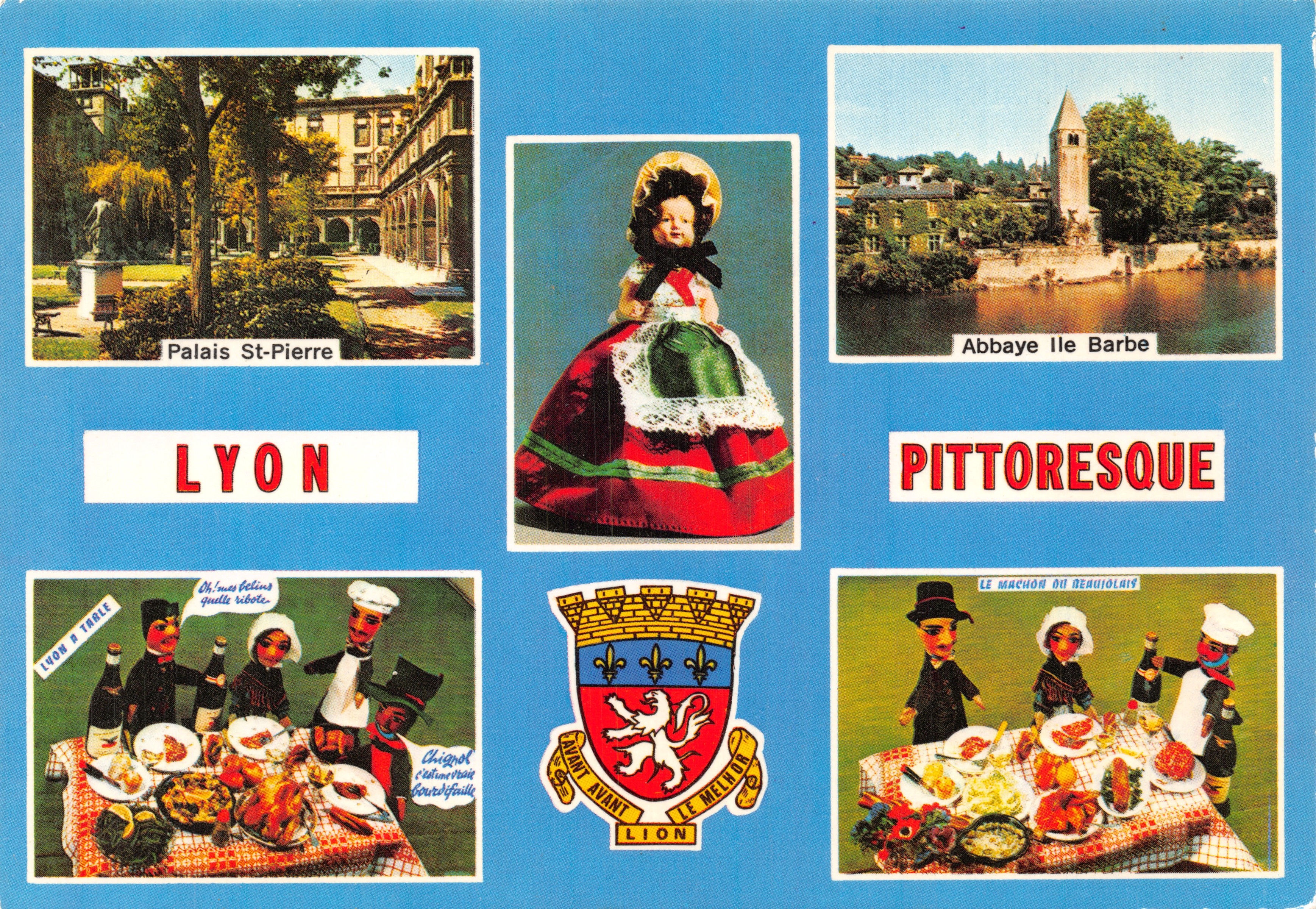 Lyon — Scene pittoresche e vita locale — Editore: DITIONS GUYOT, Lyon