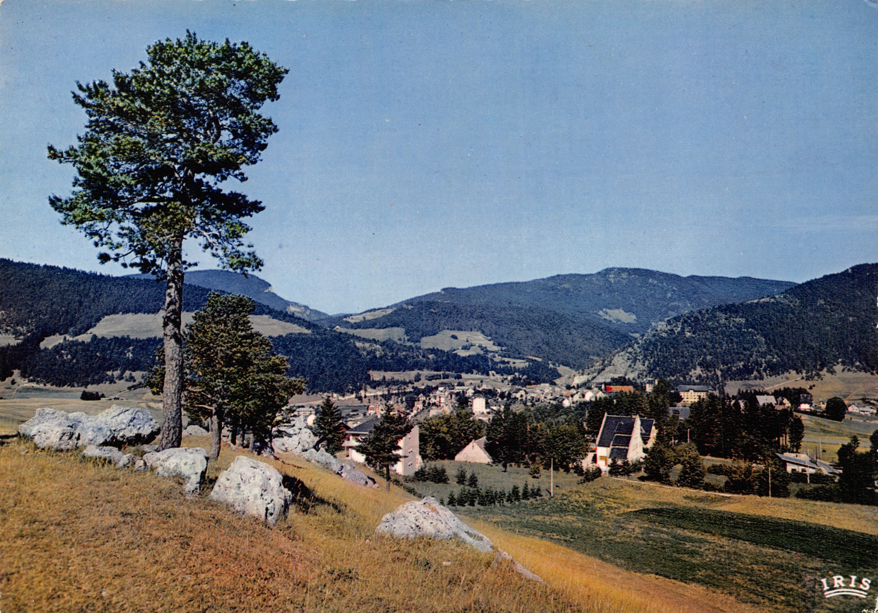 Villard-de-Lans — vista general desde el Paso Vert — editor IRIS