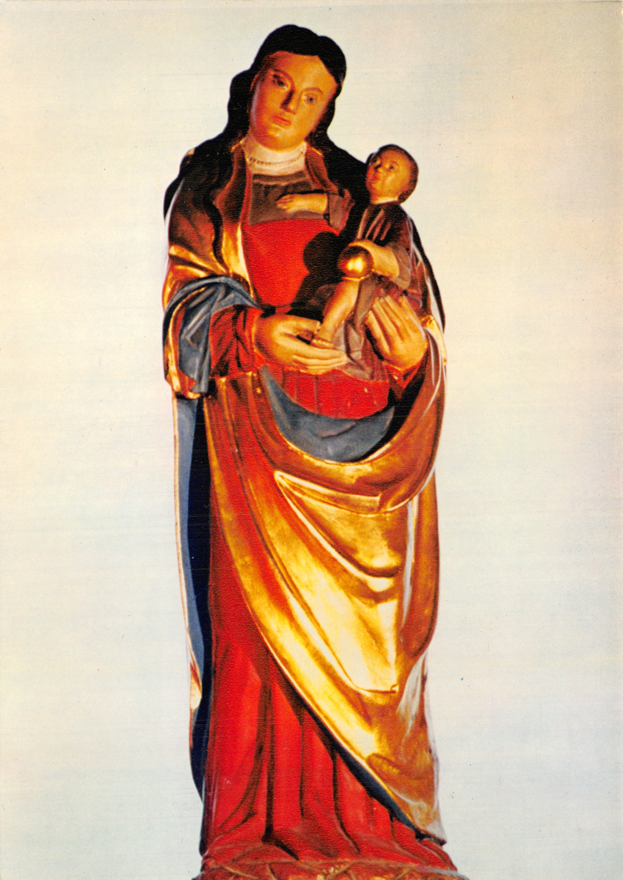 Statua venerata di Notre-Dame du Haut — Ronchamp (Haute-Saône) — Imprimeur Combier, Mâcon