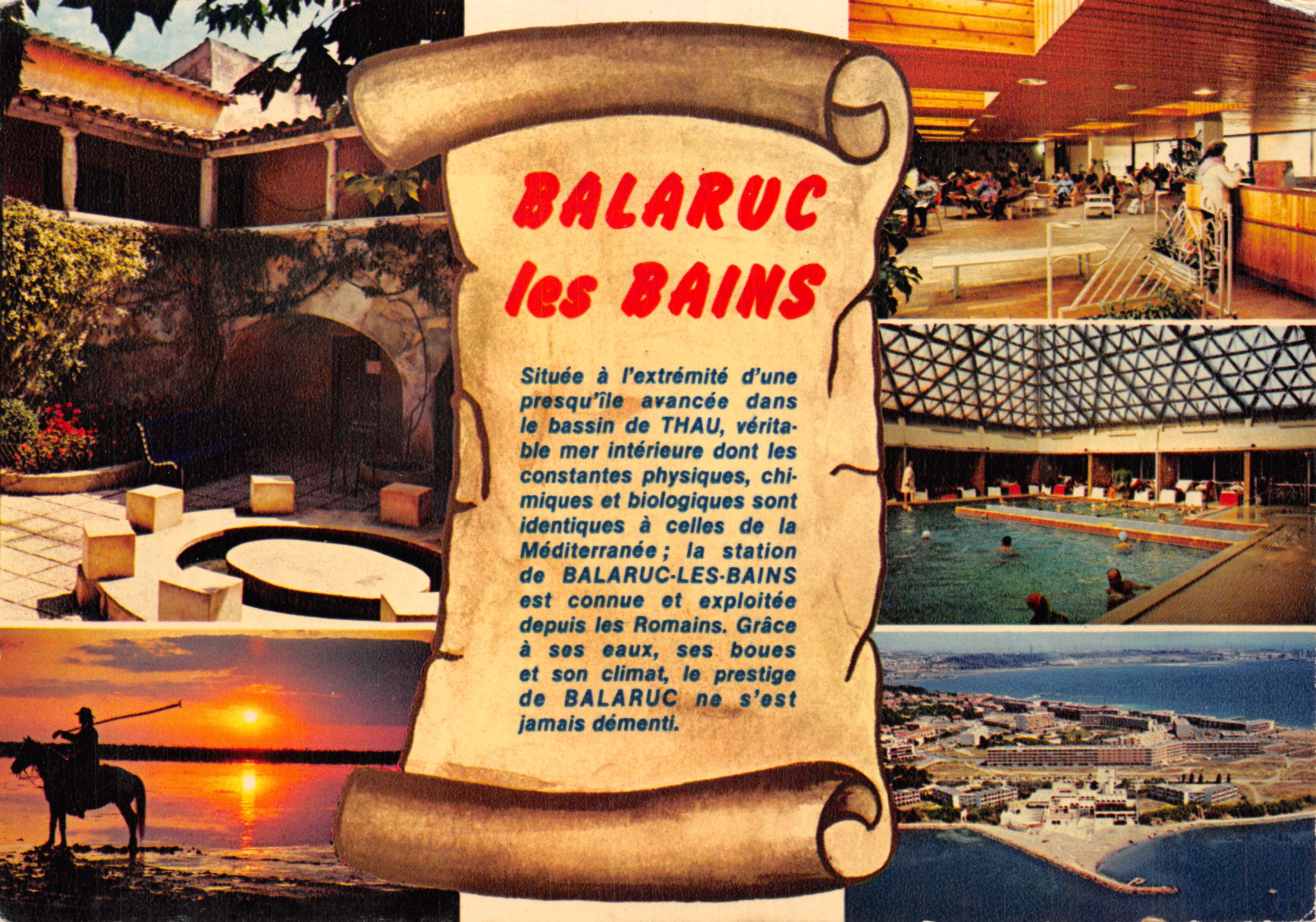 Balaruc-les-Bains — station thermale avec piscine couverte et vue sur la mer — Éditions de France
