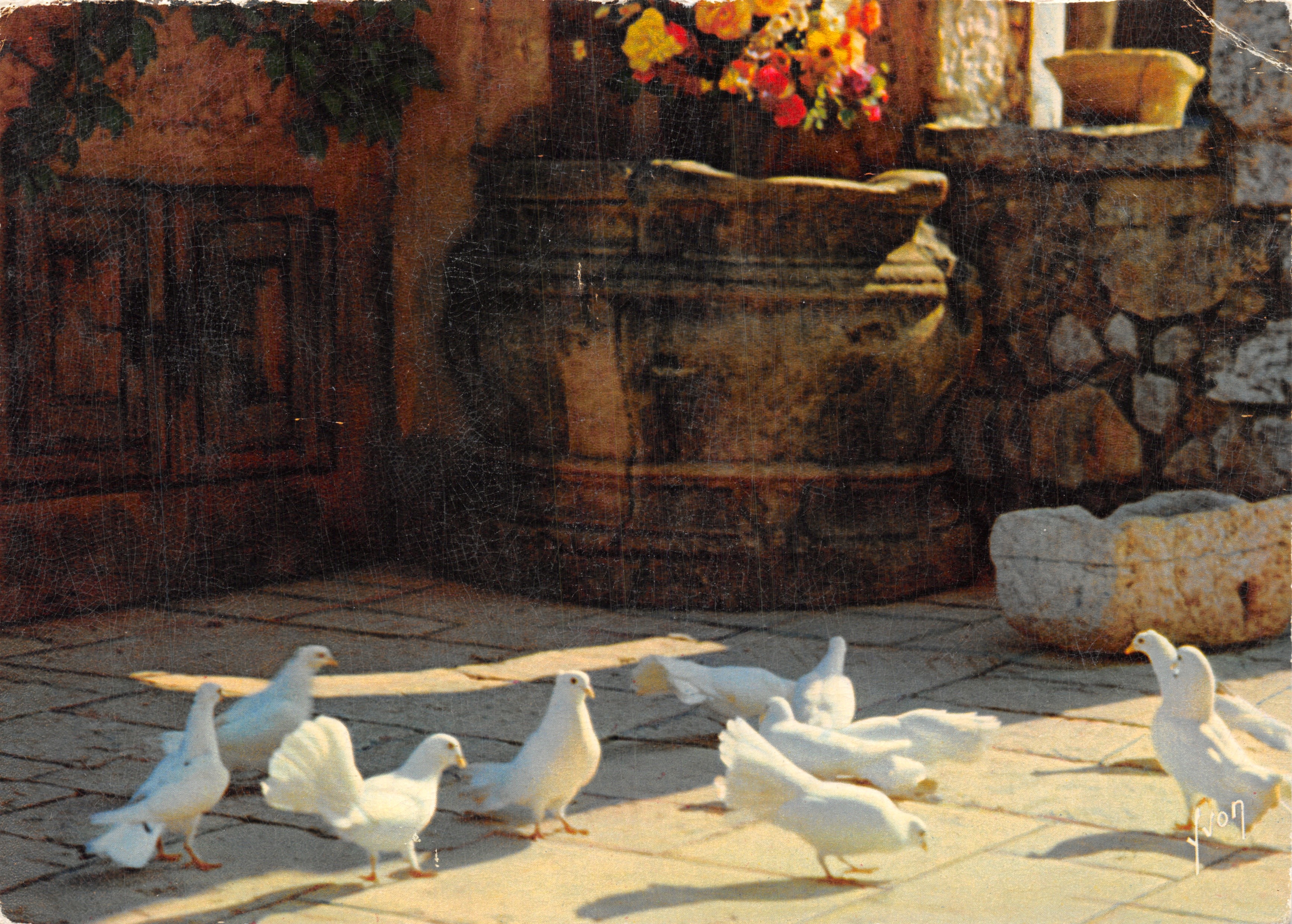 Palomas en Saint-Paul — Alpes-Maritimes — Éditions d'Art YVON