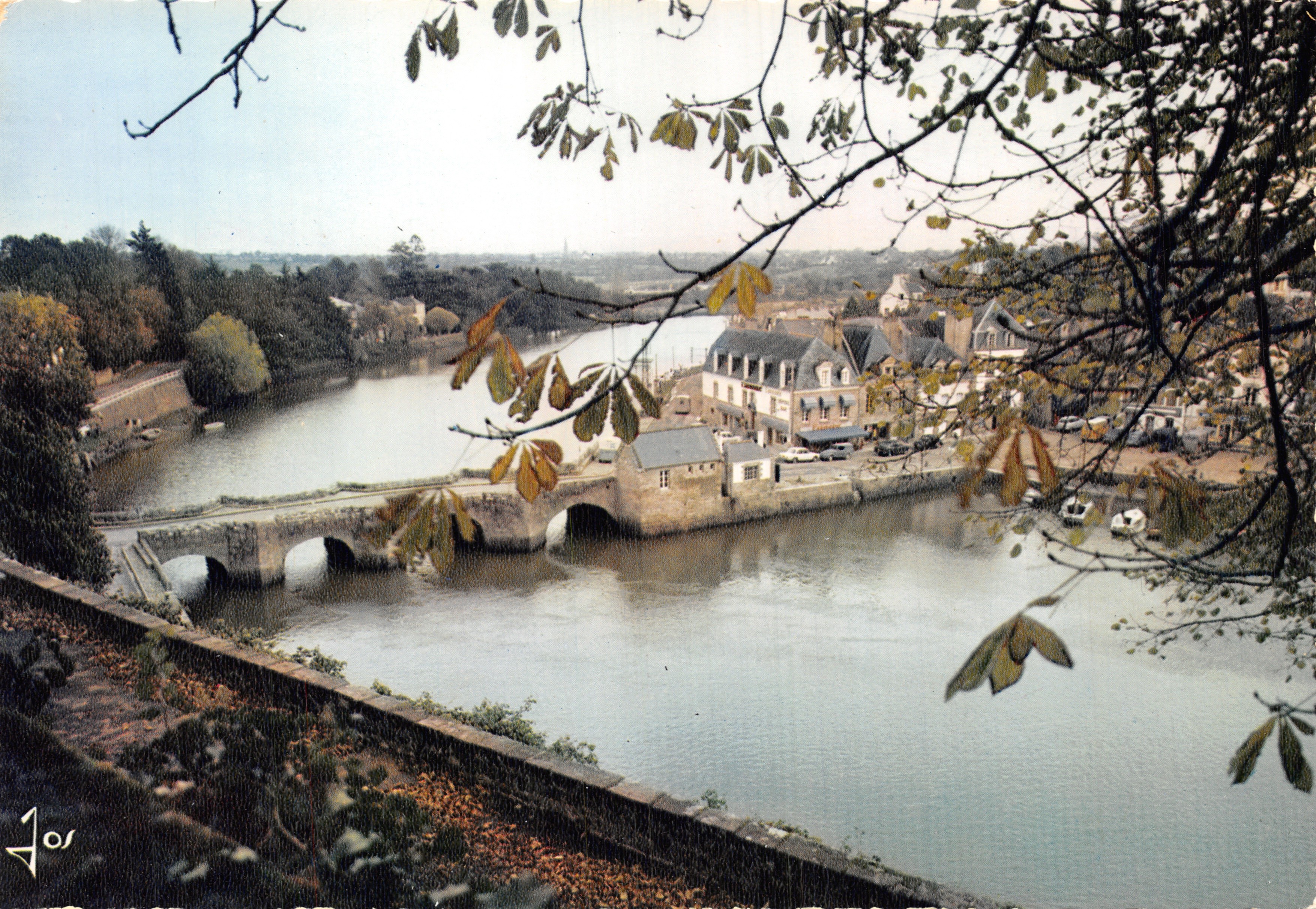 Auray (Morbihan) — Herbstlandschaft von Châteaulin — Verlag IRIS JOS