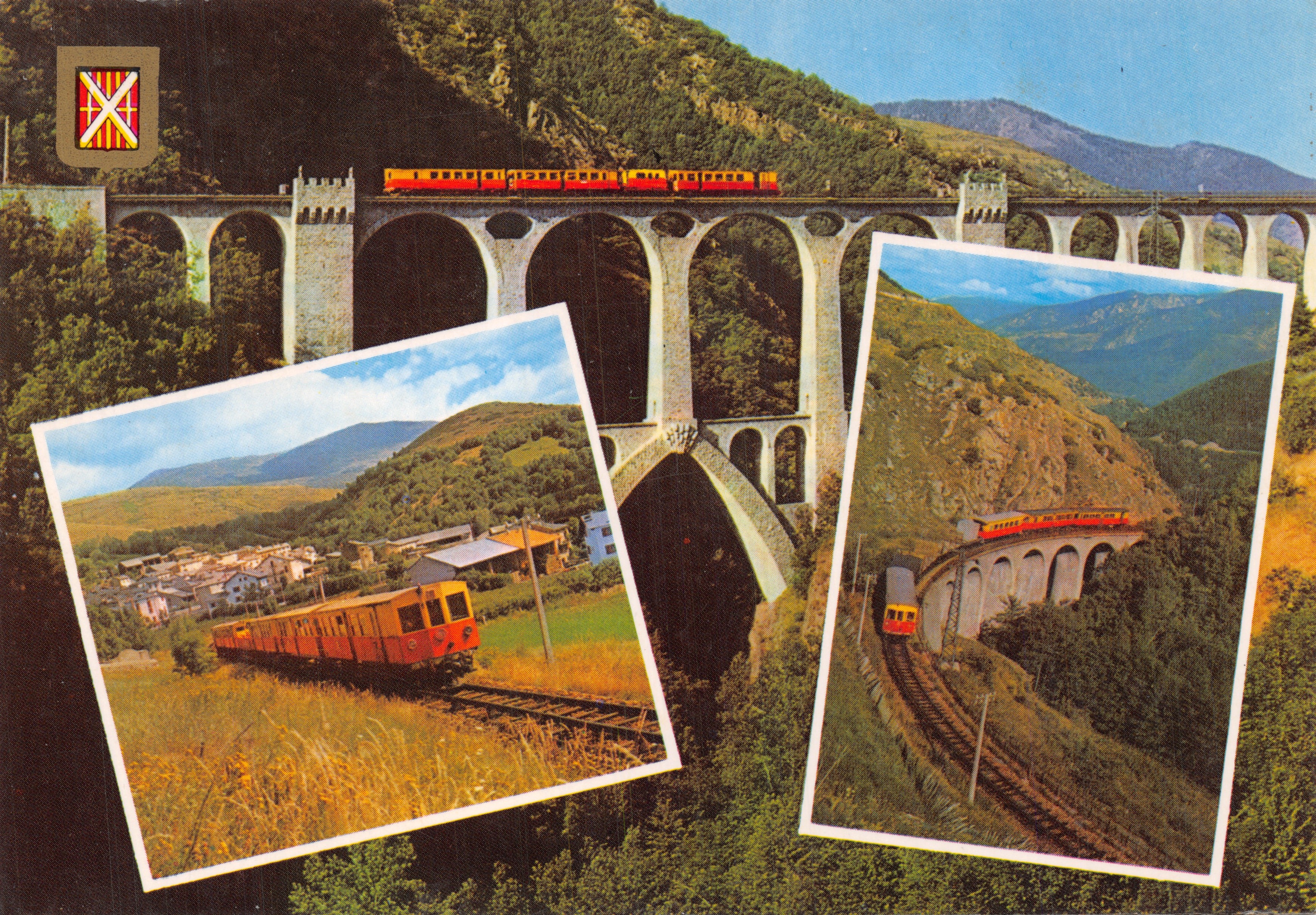 Le Petit Train Jaune en Cerdagne — Ponts et viaducs en montagne — Éditions DILLO, Perpignan