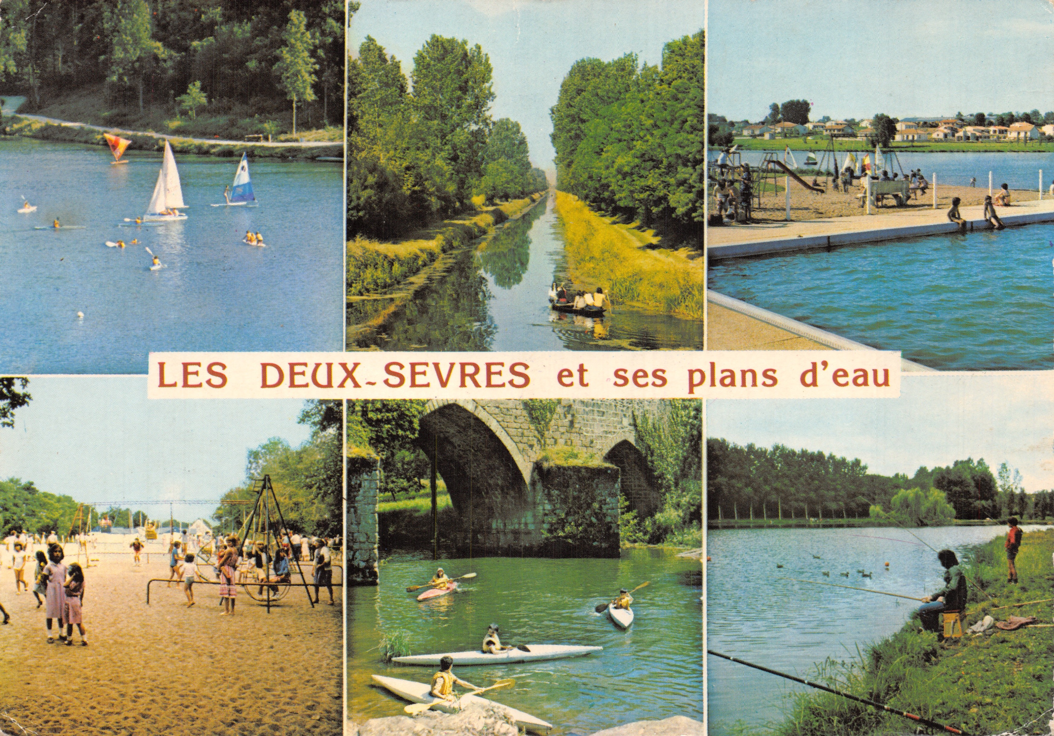 Los Deux-Sèvres y sus masas de agua — Los Deux-Sèvres y sus masas de agua, editor Pierre Artaud et Cie, n.º 1712