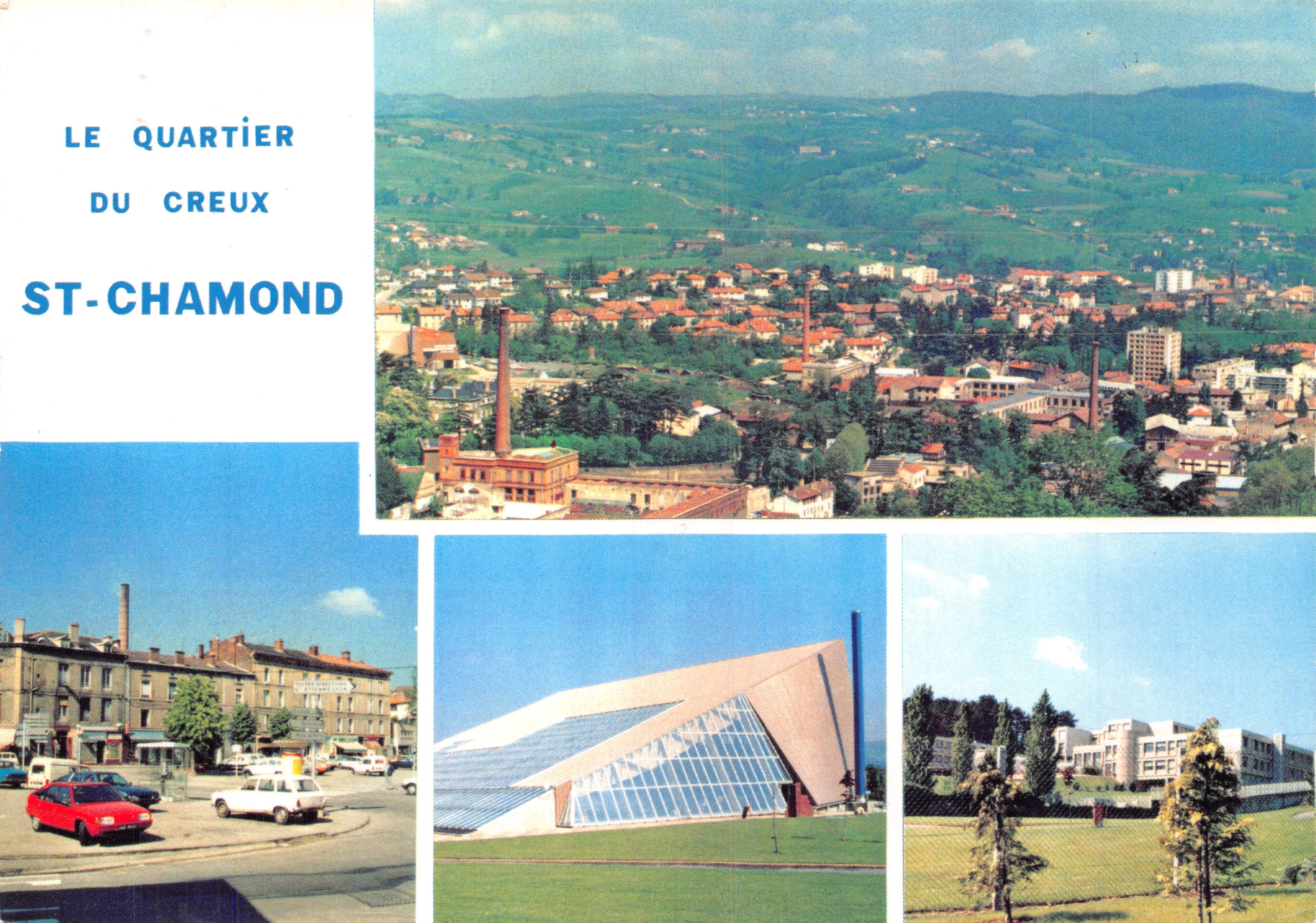 Le quartier du Creux — Saint-Chamond — Éditeur Cartes Postales Diffusion
