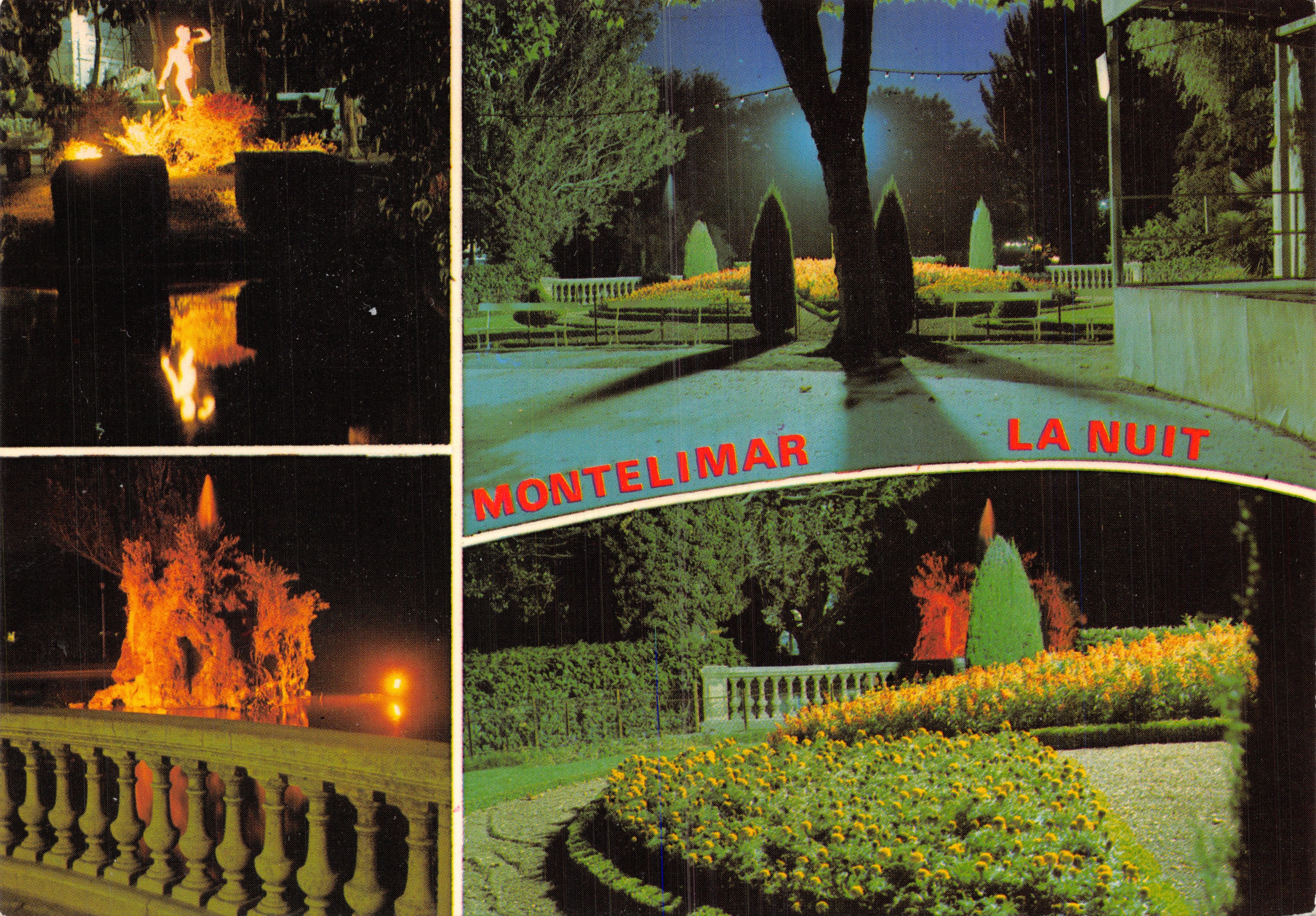 Montélimar — Nacht — Editions J. Cellard