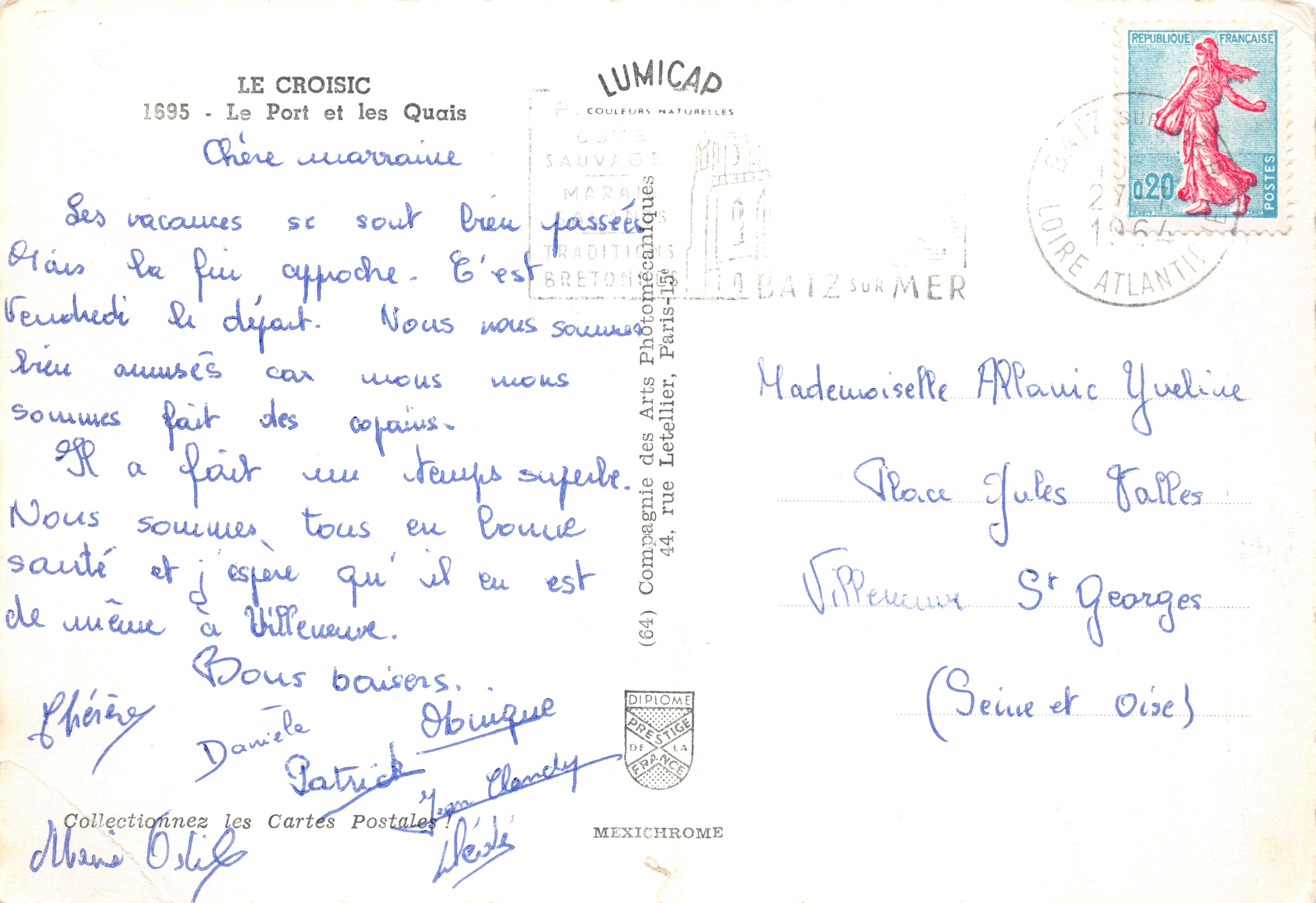 Le Croisic — Le Port et les Quais — Lumicap — Reverso