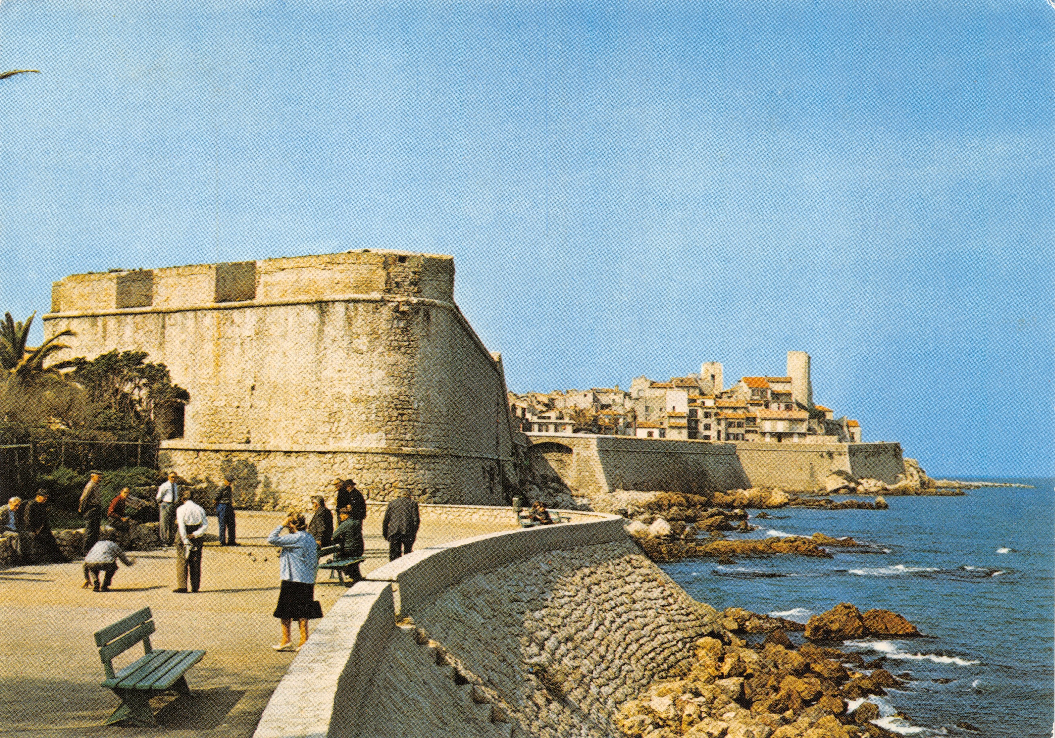 Il Bastione - I Muri, Antibes — Editions d'Art MONTEIL, n° 787