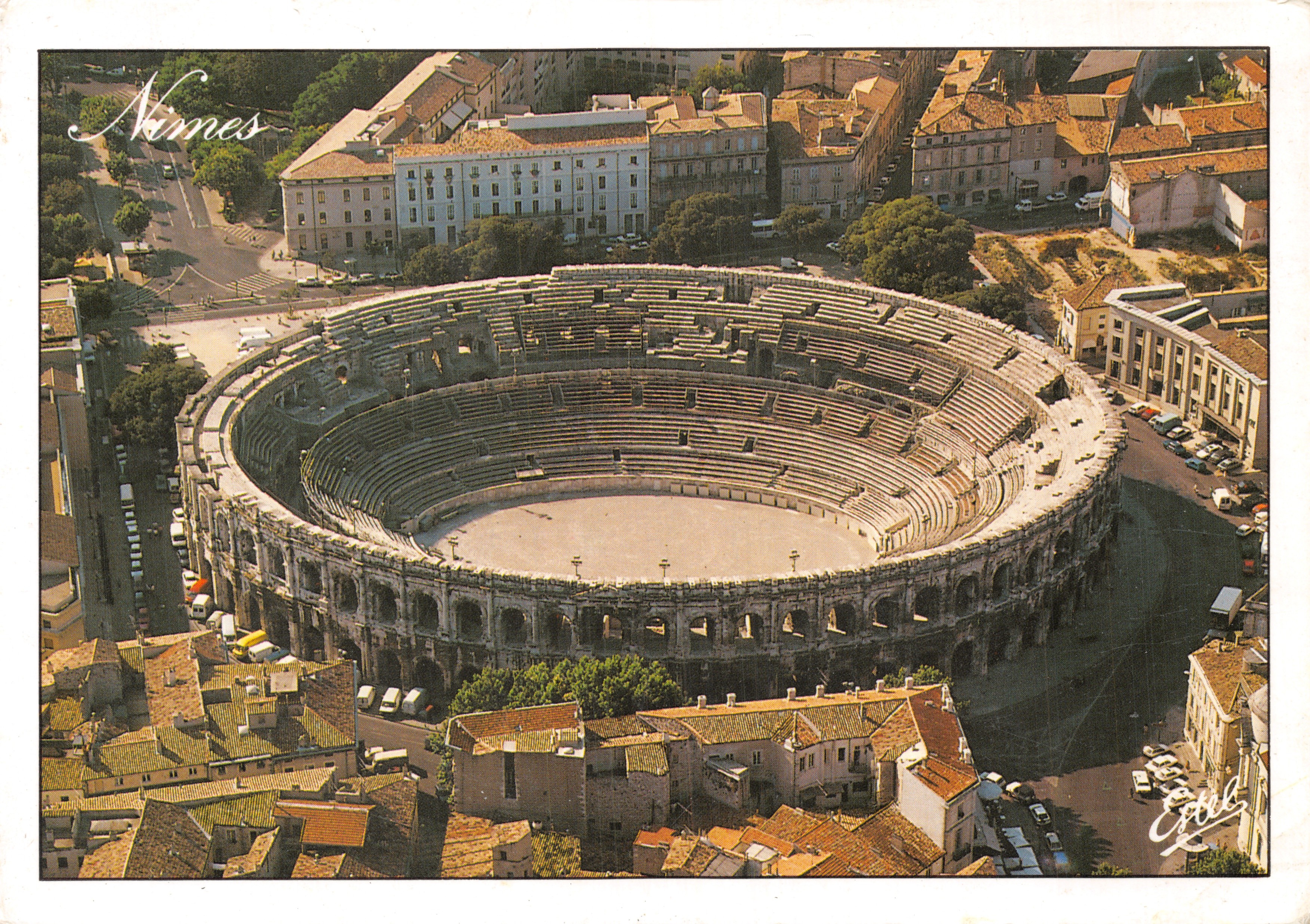 Nîmes — Anfiteatro romano — Éditions ESTEL, n.º 41280 LA CHAUSSEE