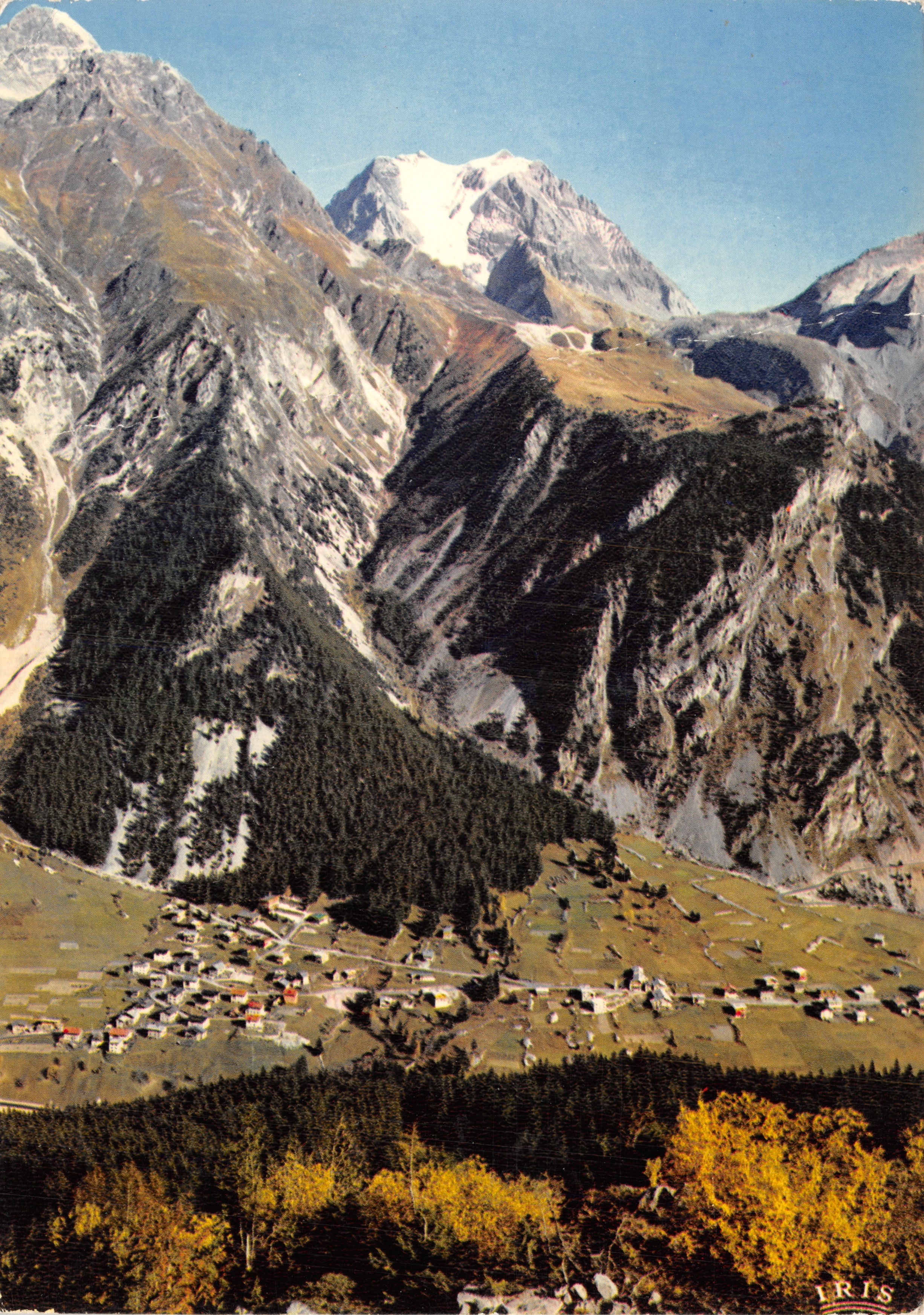 Pralognan-Le-Village — vue du parc national de la Vanoise avec la Grande Casse — éditeur LUMICAA