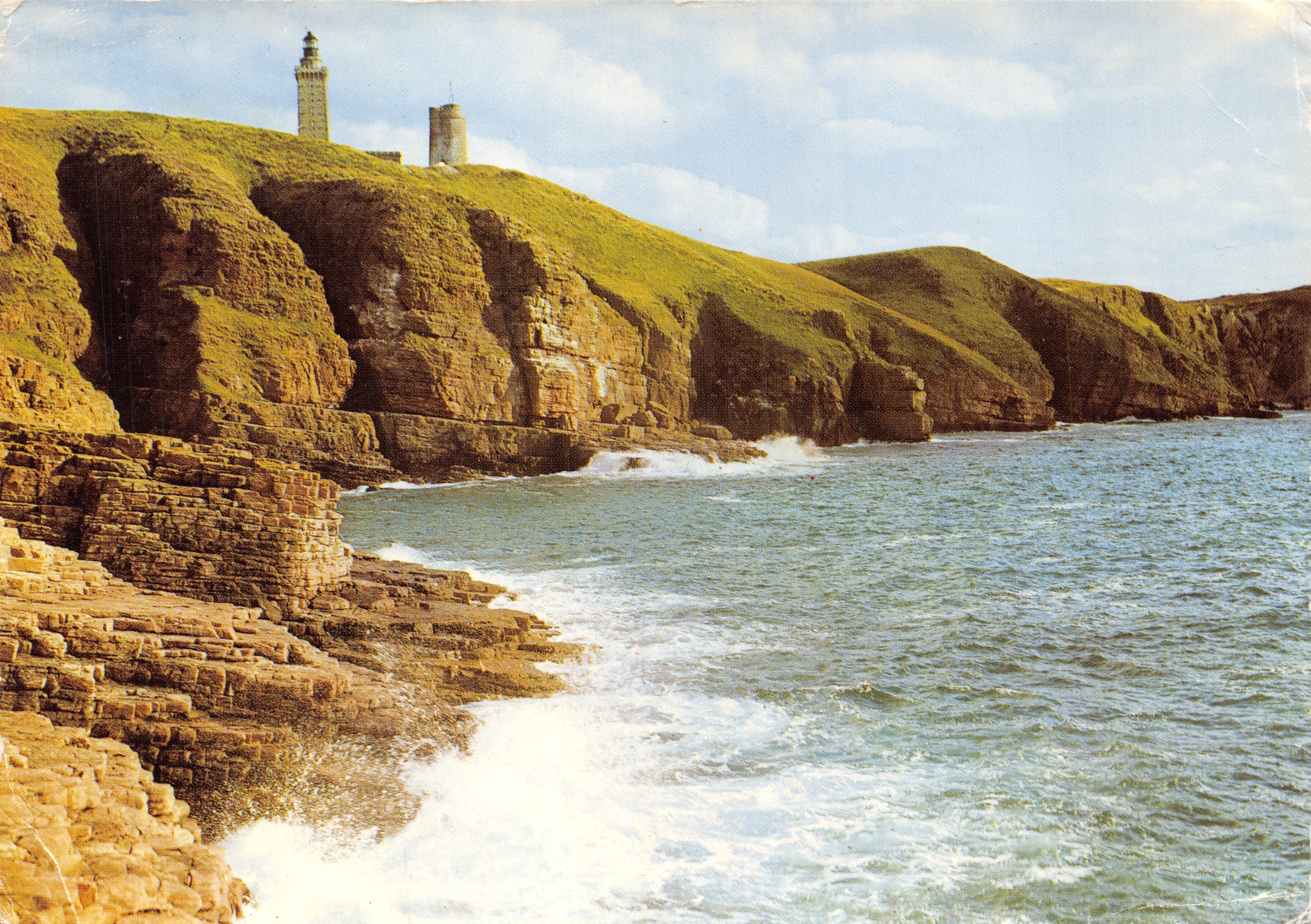 Cap-Fréhel (Côte du Jars) — faro y acantilados — Éditions du Gabier