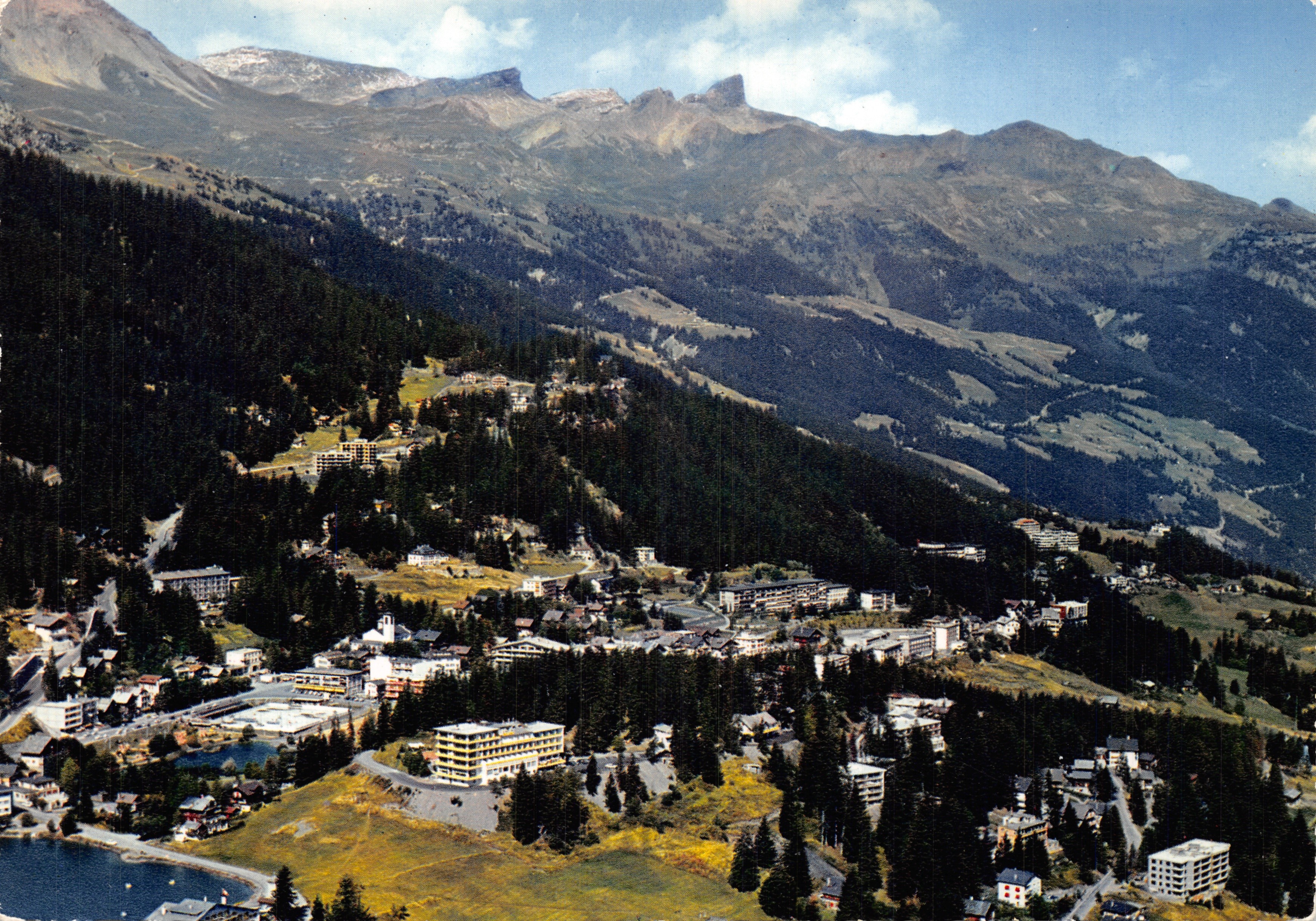 Montana-Vermala — vue générale — Éditions Jaeger, Genève