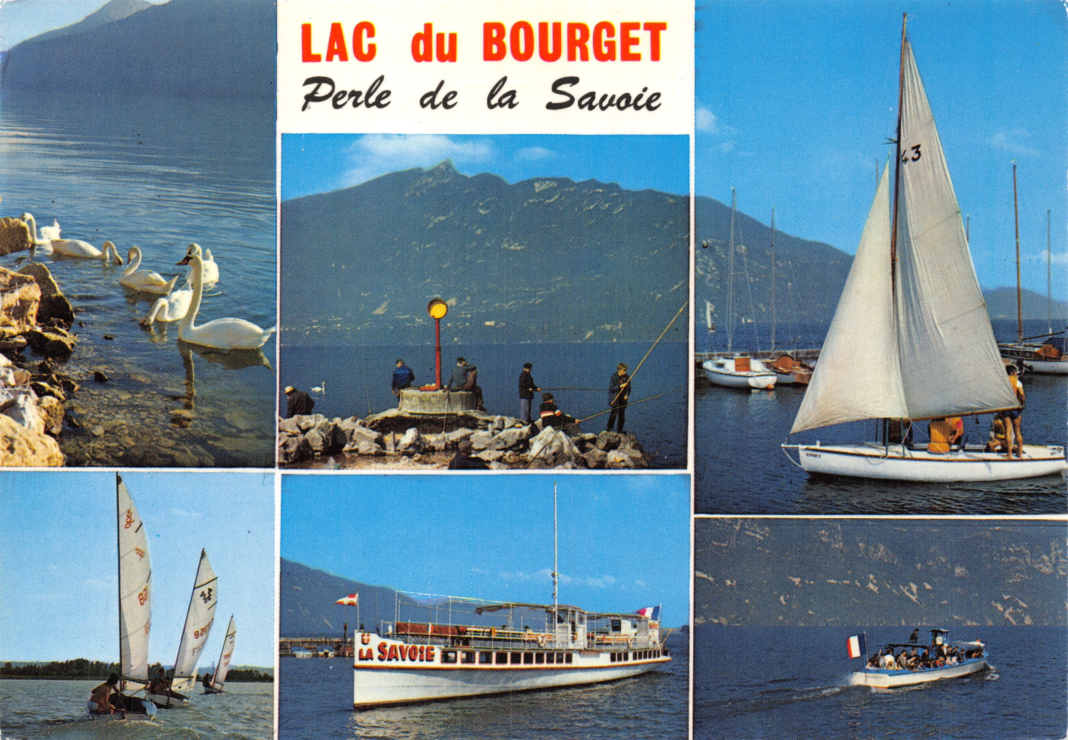 LAC du BOURGET — Perle de la Savoie — Éditions J. CELLARD