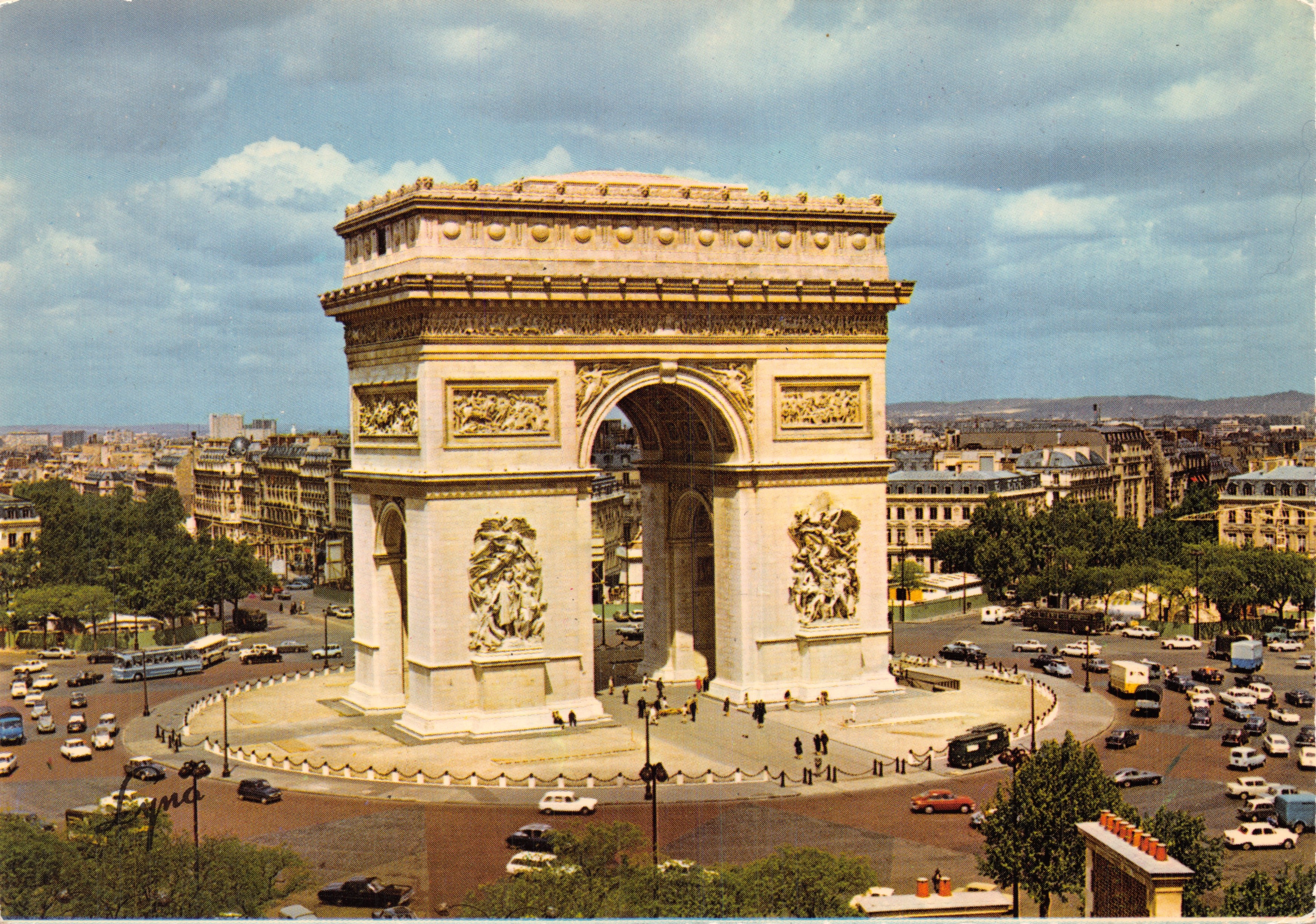 Arc de Triomphe — Place de l'Étoile — éditeur LYN A, n° 952
