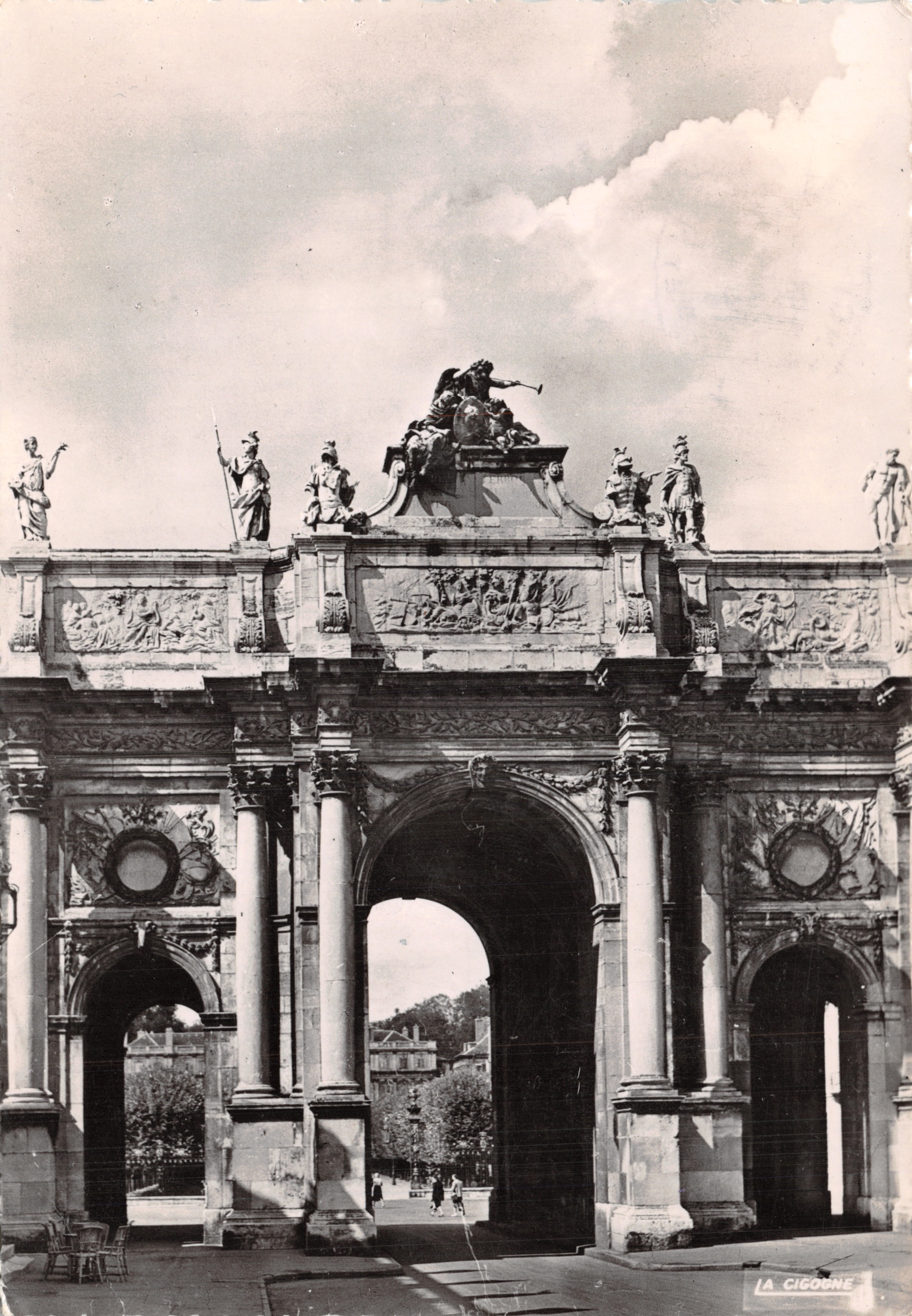 Nancy — De Triomfboog — Editie « La Cigogne »