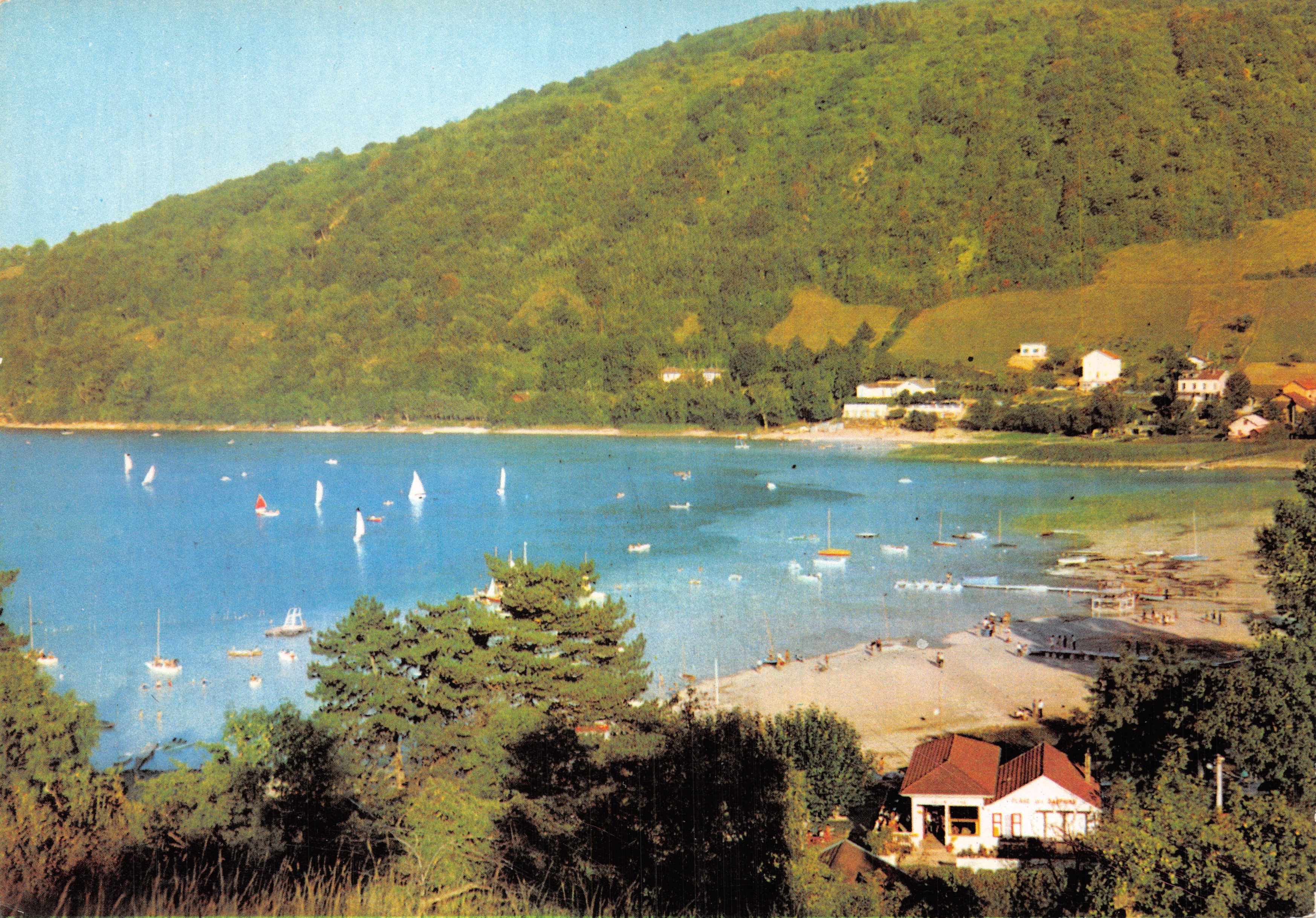 Charavines-les-Bains (Isère) — Les Plages — Éditions Photographiques Croix d'Or, Chambéry