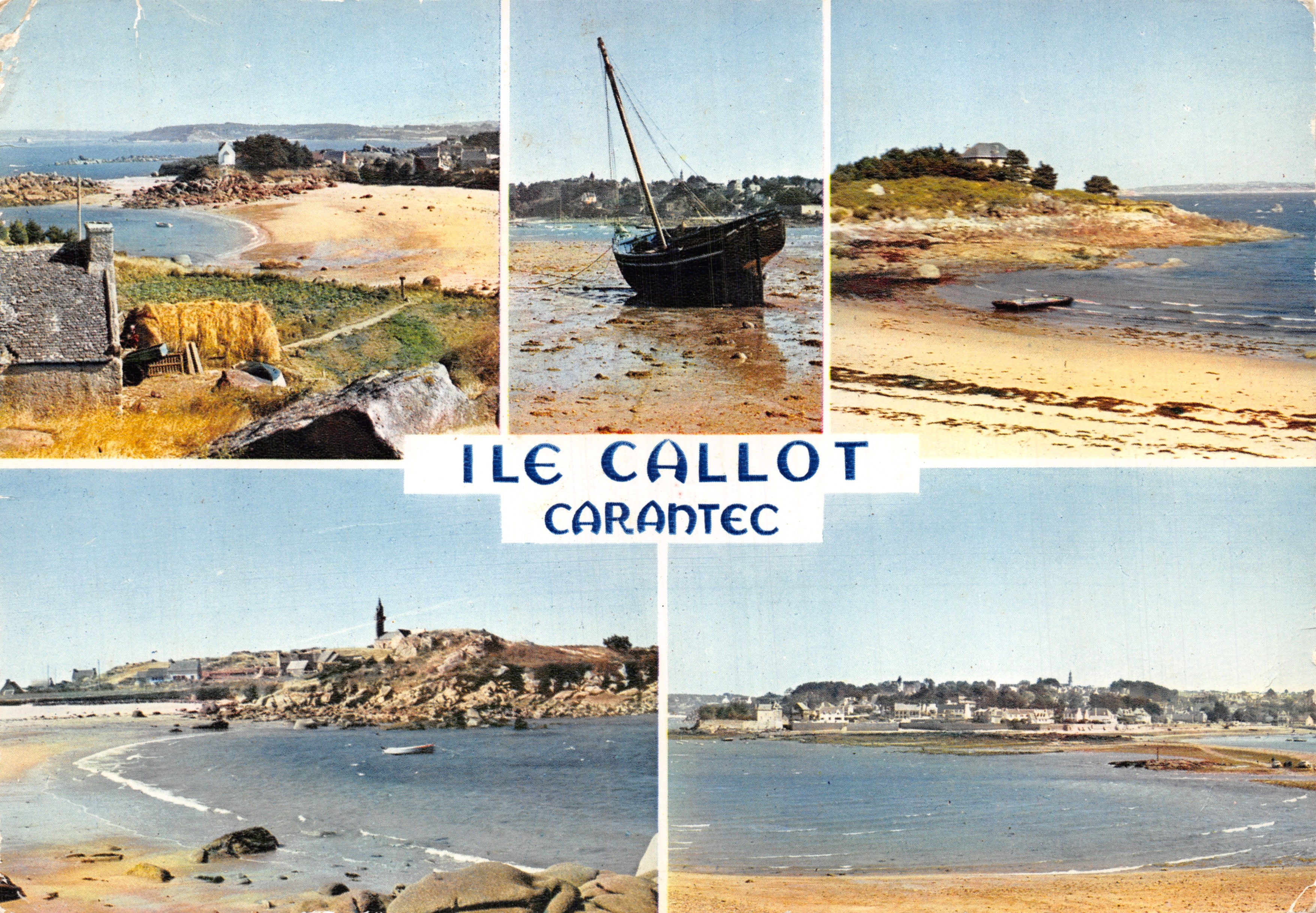 Ile Callot — vista panoramica — Edizione Art JOS, Carantec