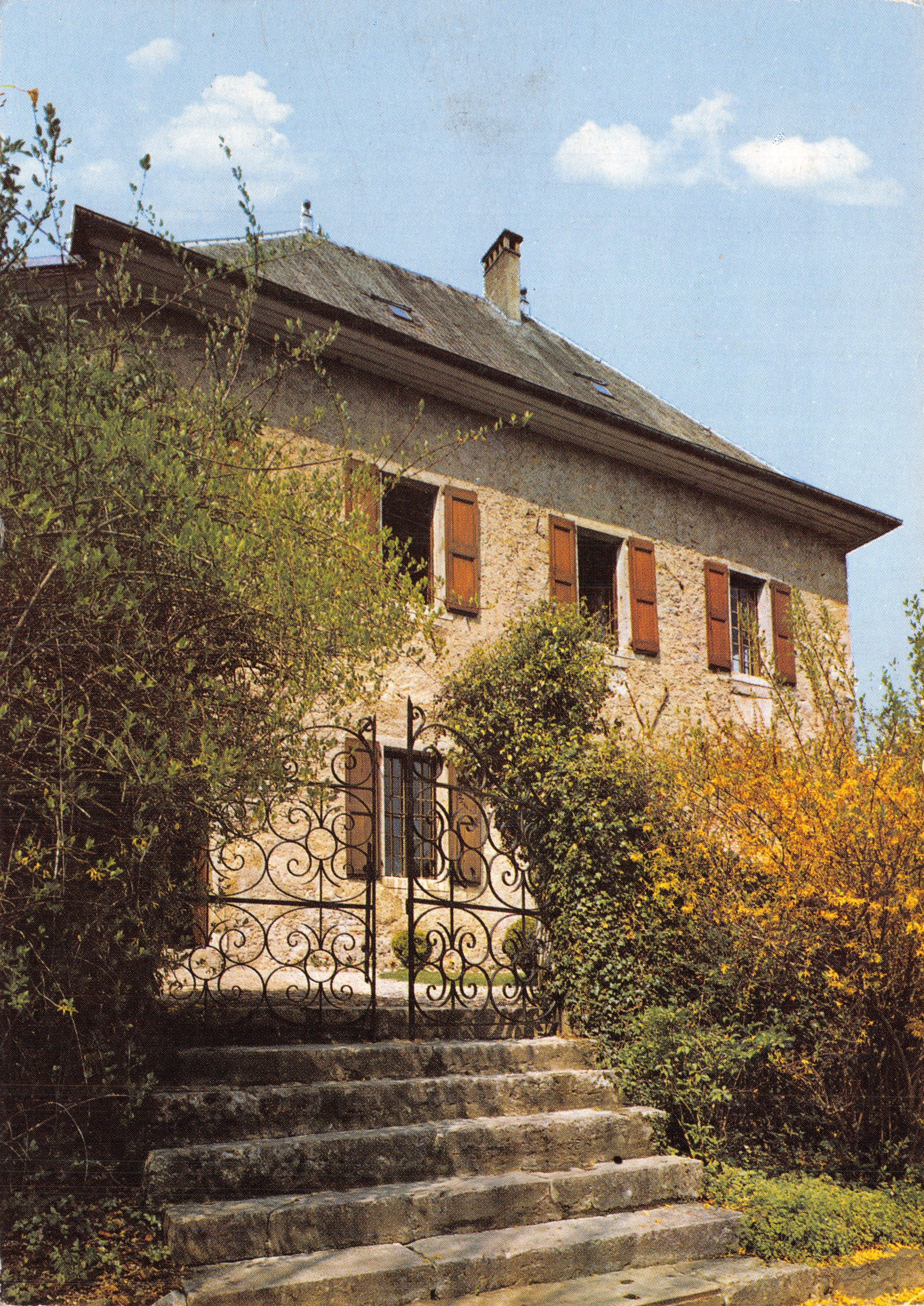 Les Charmettes — Landhaus von Mme de Warens und J.J. Rousseau (1736-1740) — Edition Jansol, Chambéry