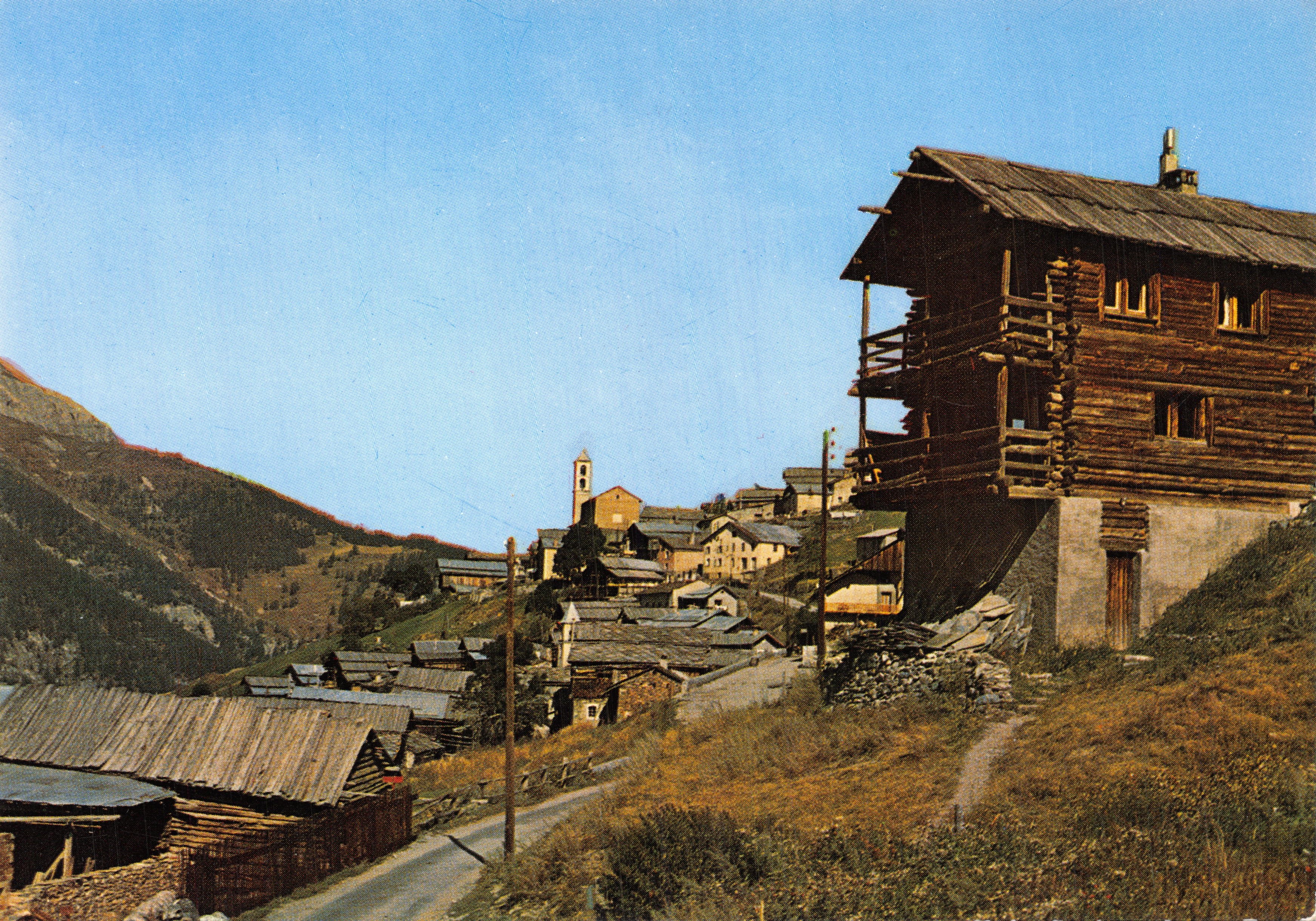 Saint-Veran — villaggio alpino tipico — Editions de France, Marsilliers