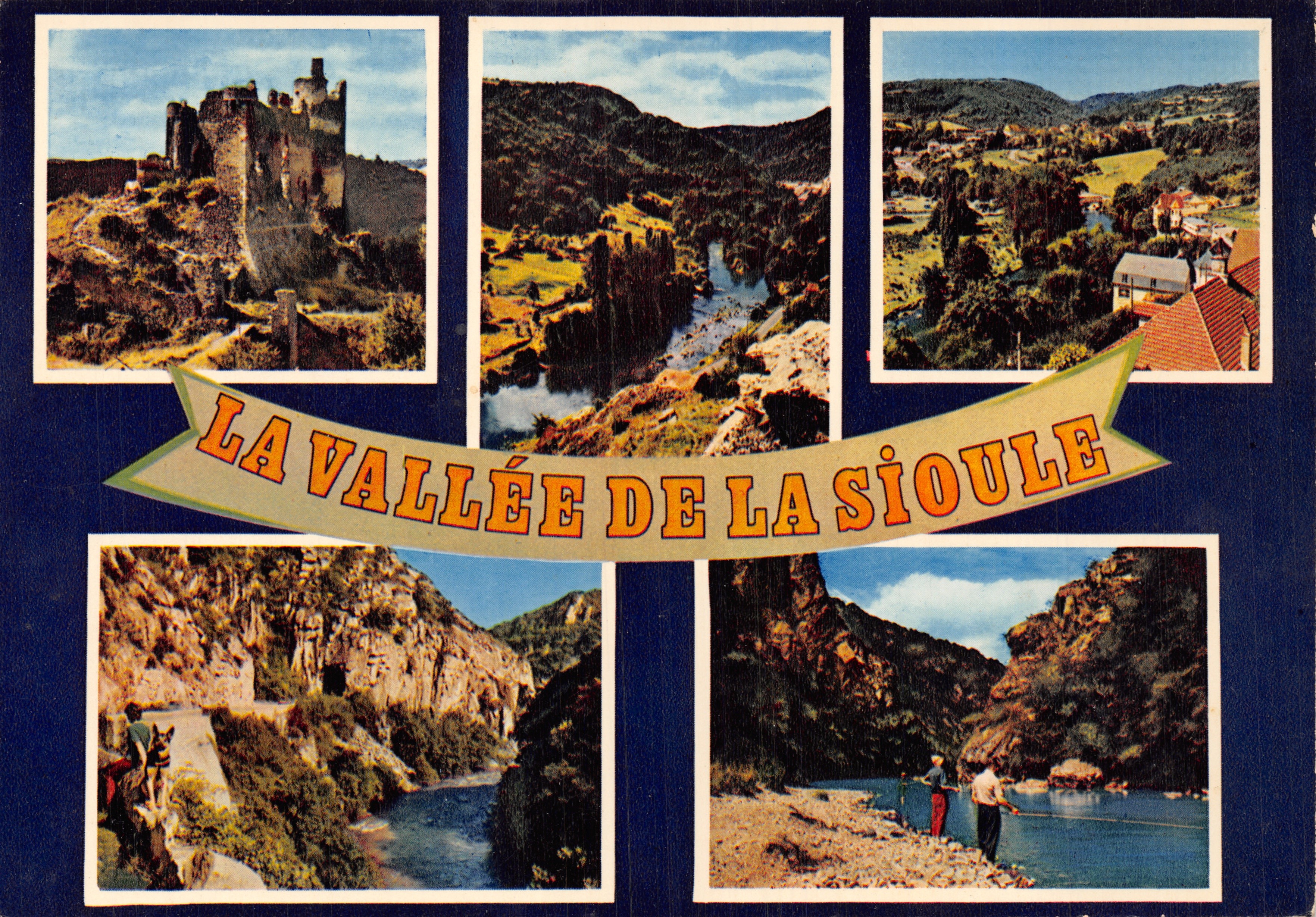 La Valle della Sioule — paesaggi, castello e gole — Éditions Diplôme Mexichrome