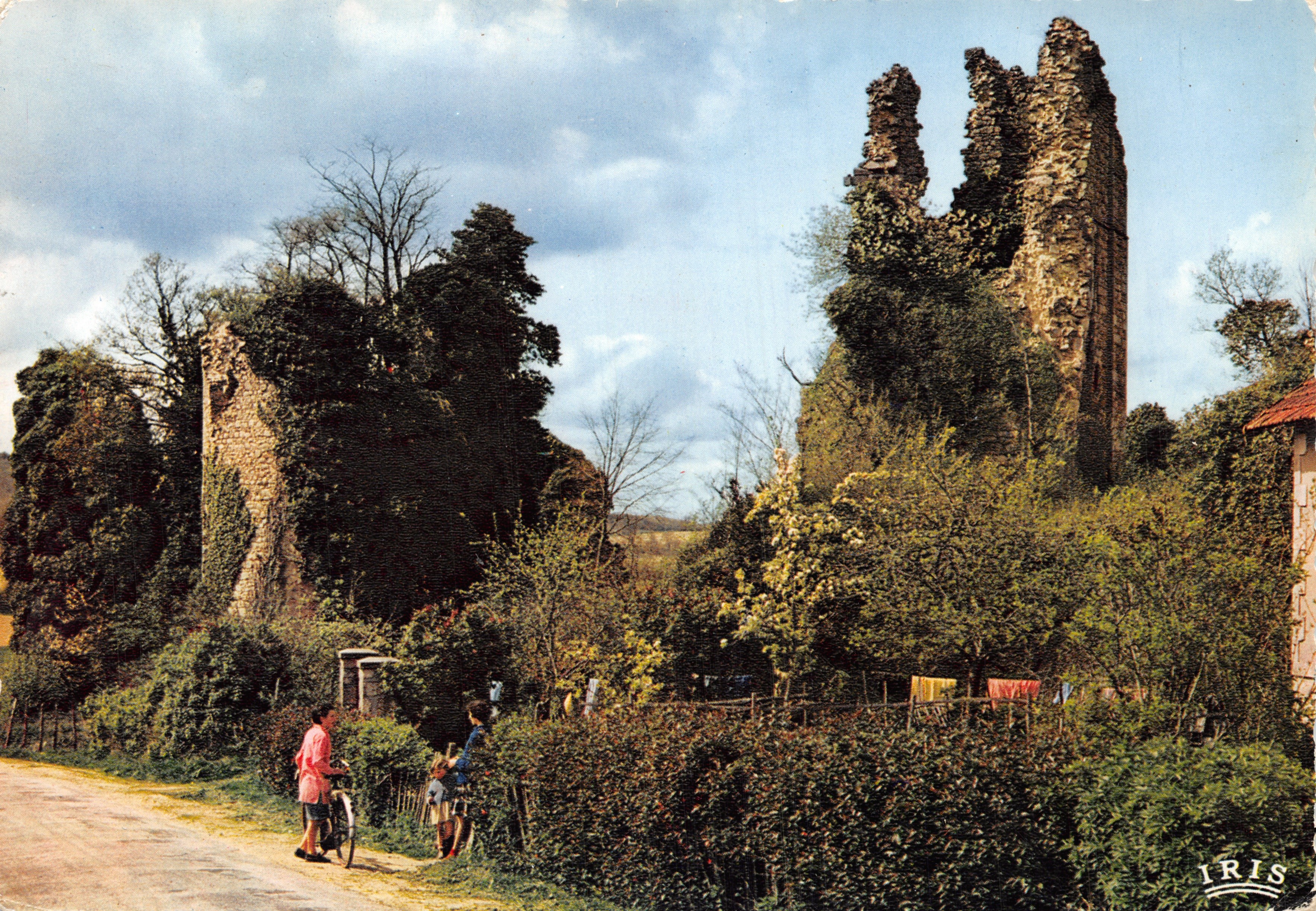 Châteaux en Limousin — ruines de Lastours — éditeur IRIS