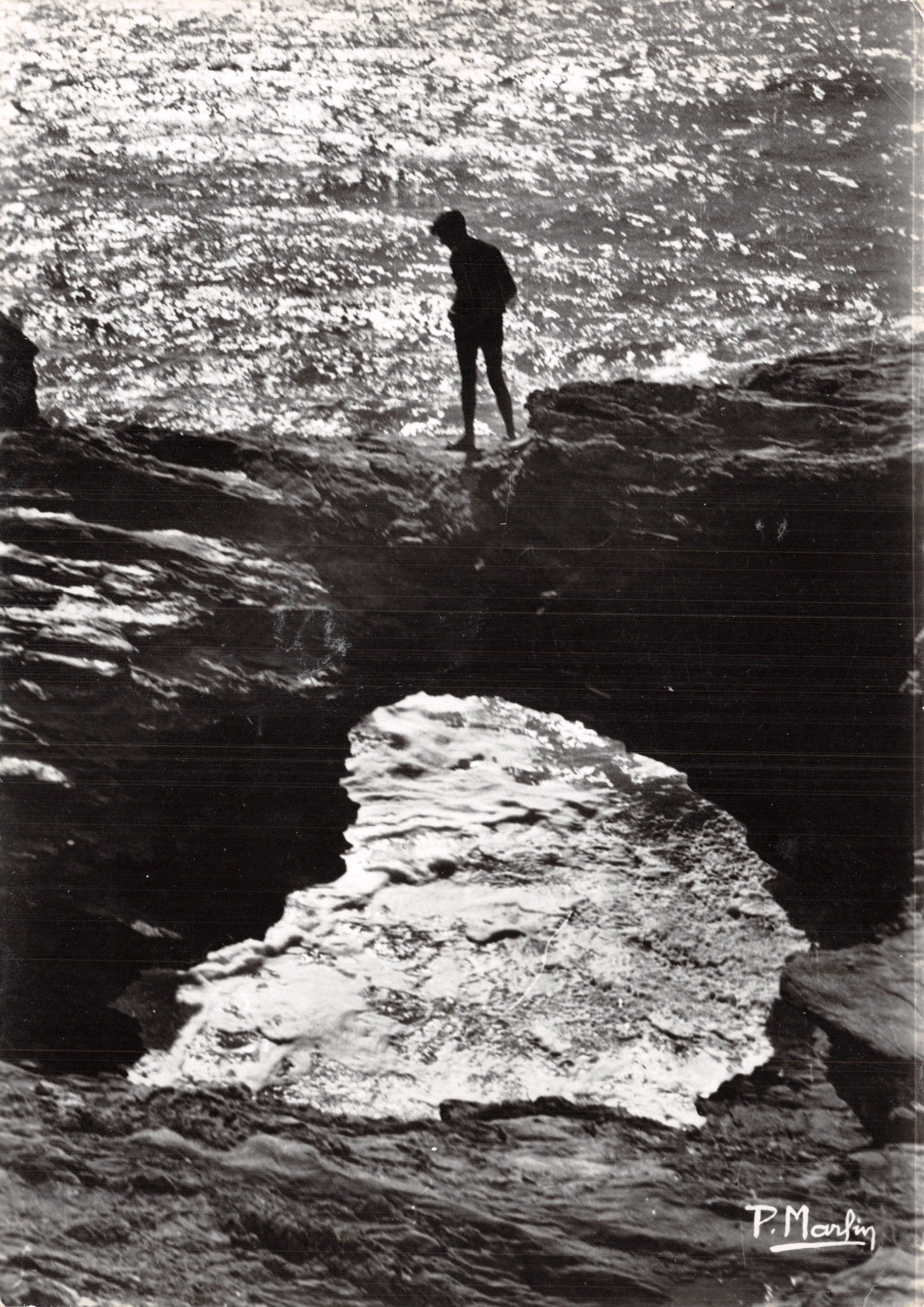 Croix-de-Vie - Sobre la Corniche... El Puente — Foto de P. Marlin, editada por LES ÉDITIONS P. MARLIN (Sables-d'Olonne)