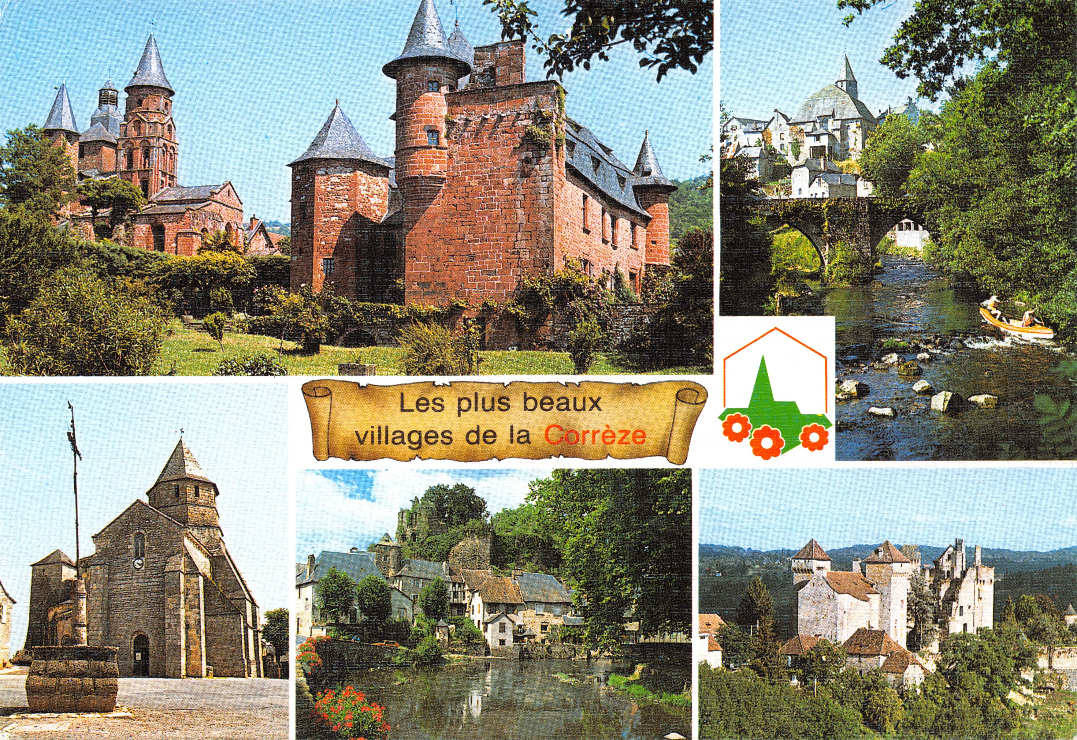 Les plus beaux villages de la Corrèze — Collonges-la-Rouge, Saint-Robert, Segur-le-Château — Édition de Luxe, n° 19-377