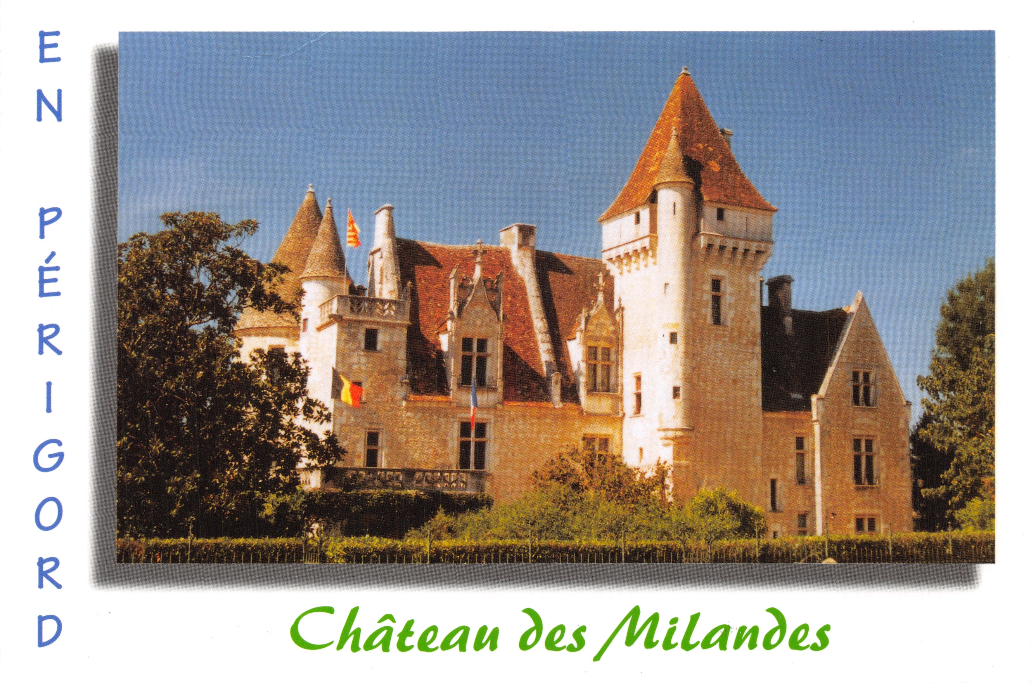 Château des Milandes — château de style Renaissance — éditeur PHOTO EDITION 'FRANCE REGARD'