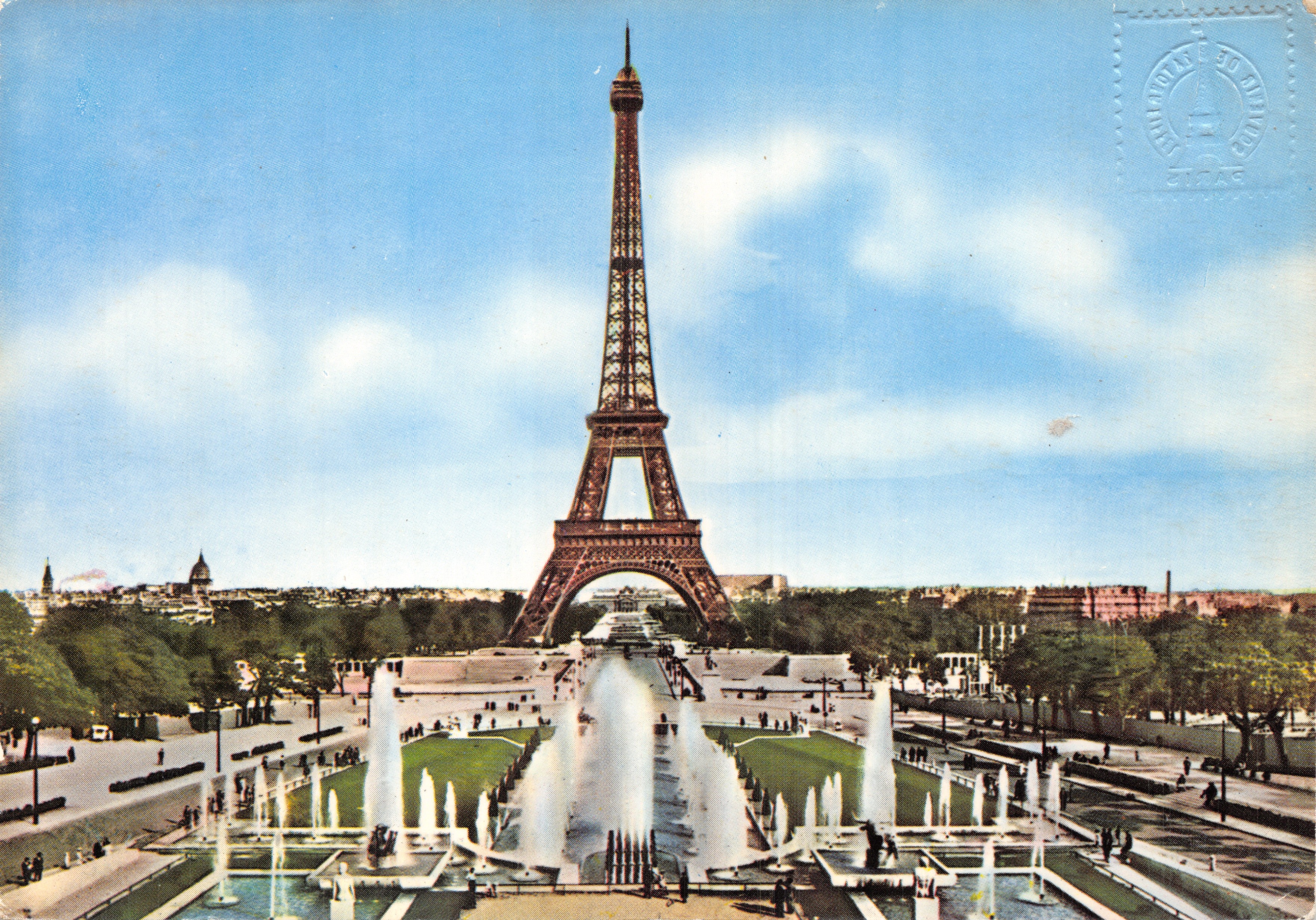 Paris — La Tour Eiffel et les Fontaines du Palais de Chaillot — Édition Spéciale de la Tour Eiffel, Elnacap