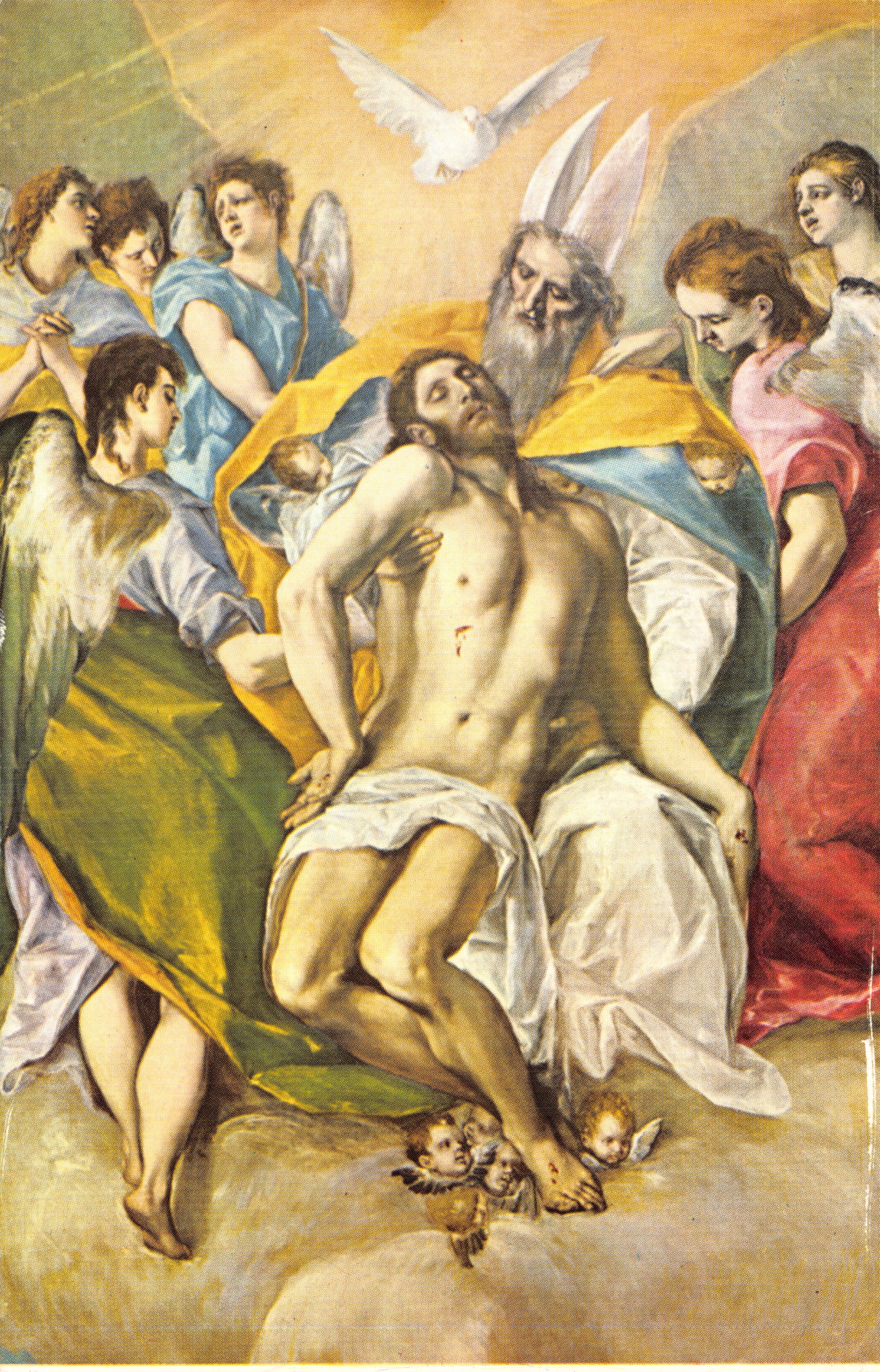 La Trinité — tableau de El Greco — Musée du Prado, Madrid