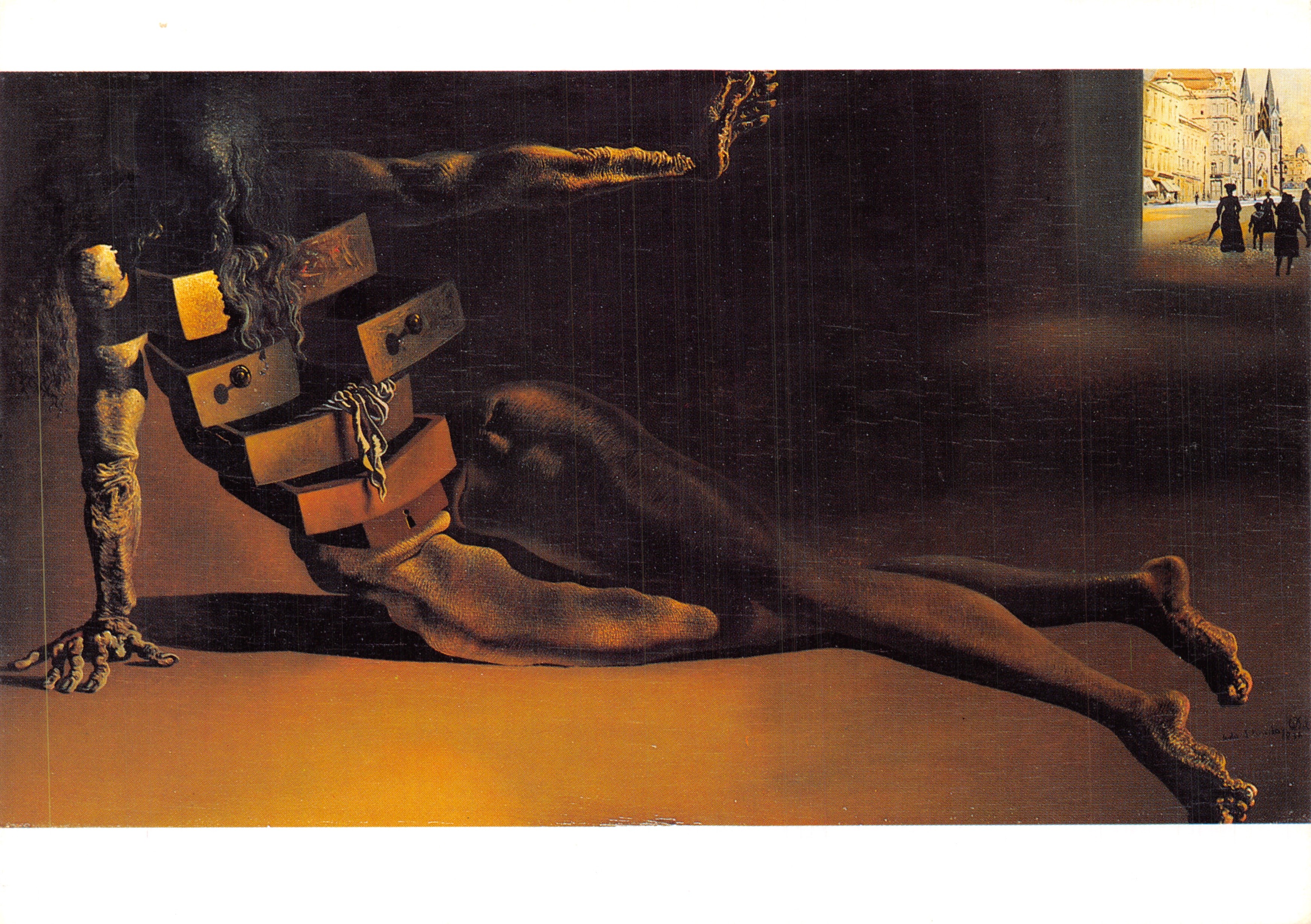Salvador Dalí — Der anthropomorphe Schrank — gedruckt von PRO LITTERIS, Zürich