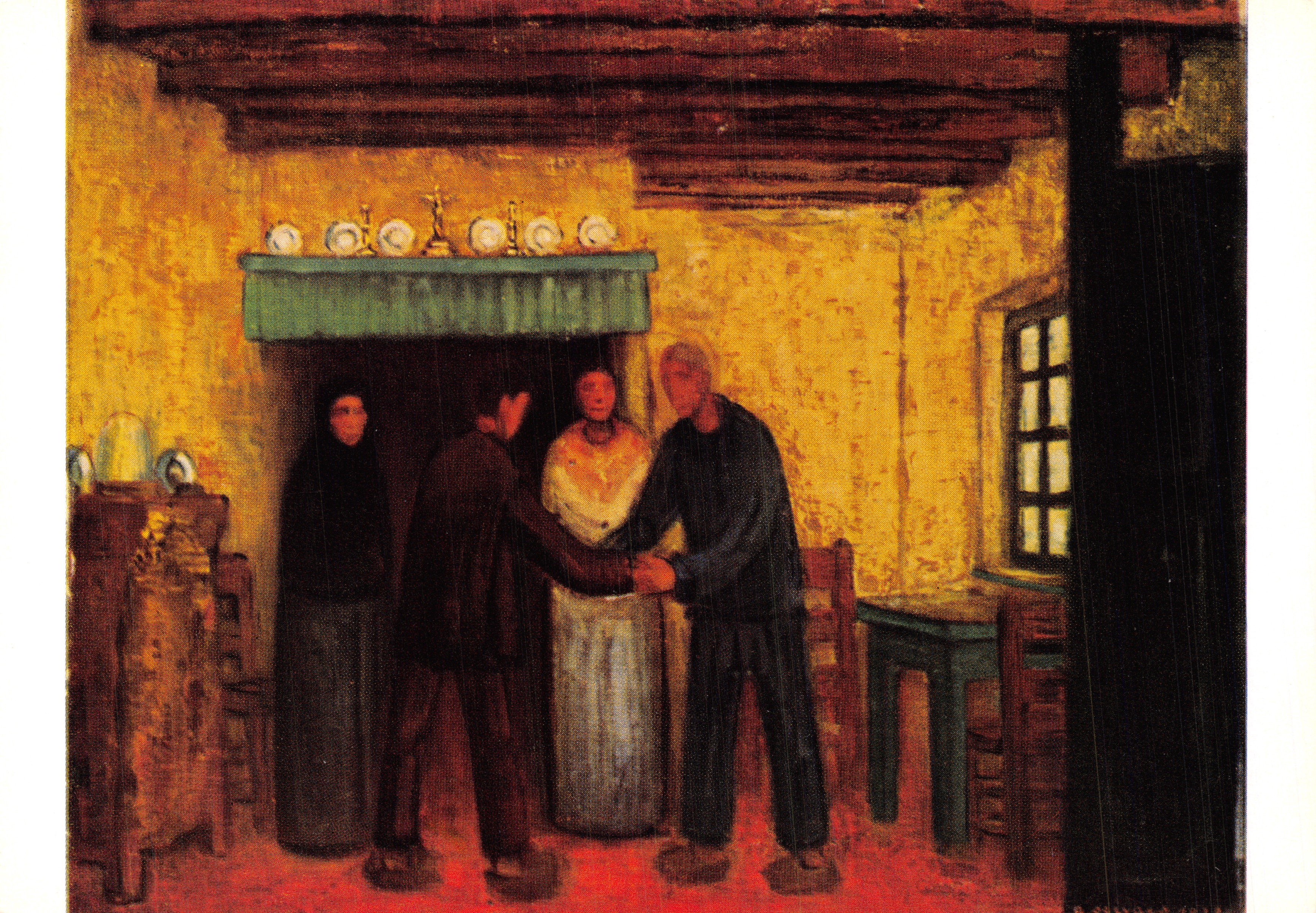 Huwelijksfeest — interieur — Albert SERVAES (1883-1966), uitgever Impr. Solédi s.a.