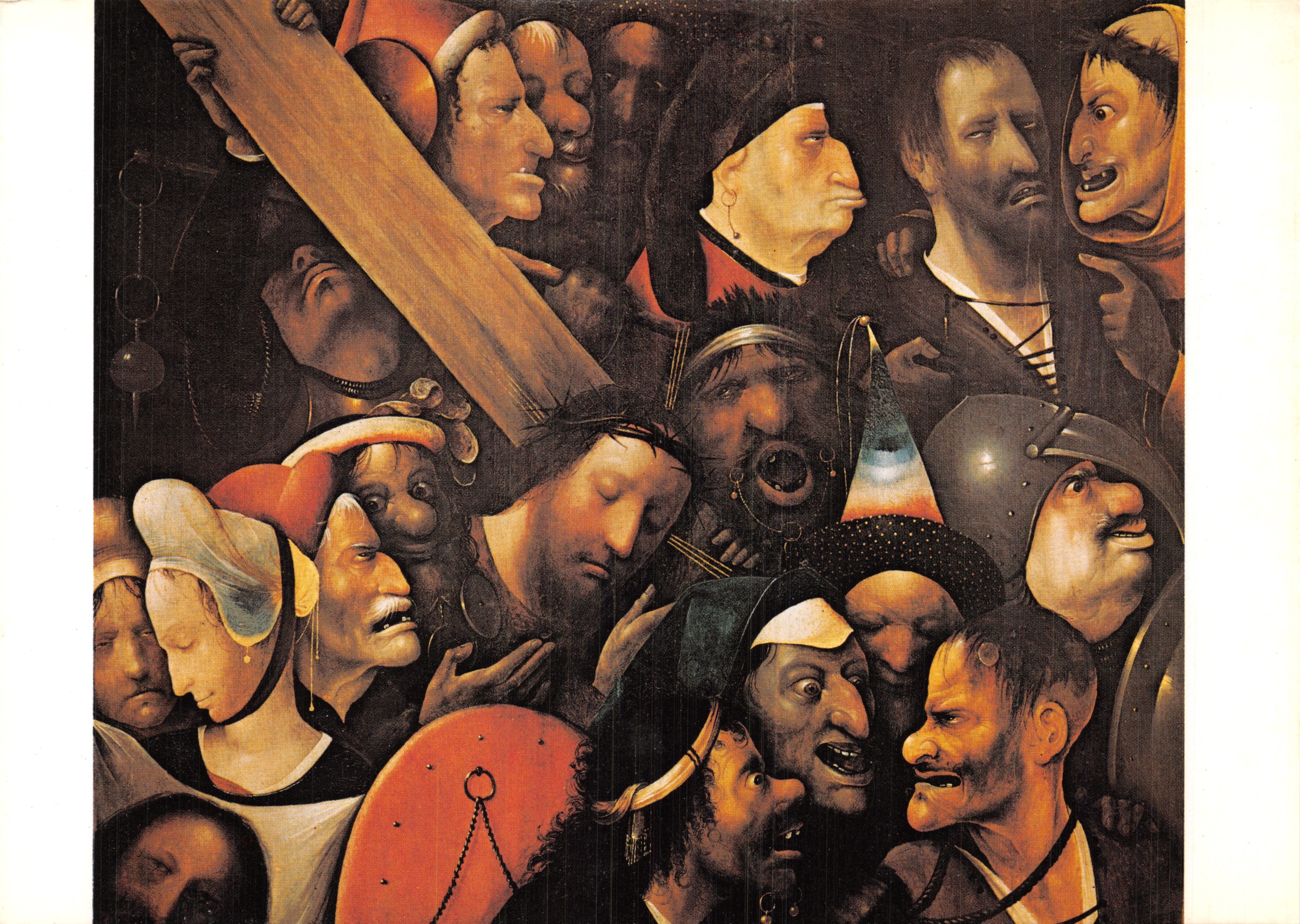 La Crucifixion — détail de la peinture de Hieronymus Bosch — éditeur Galerie Sisley (J. Toussaint), n° 1114