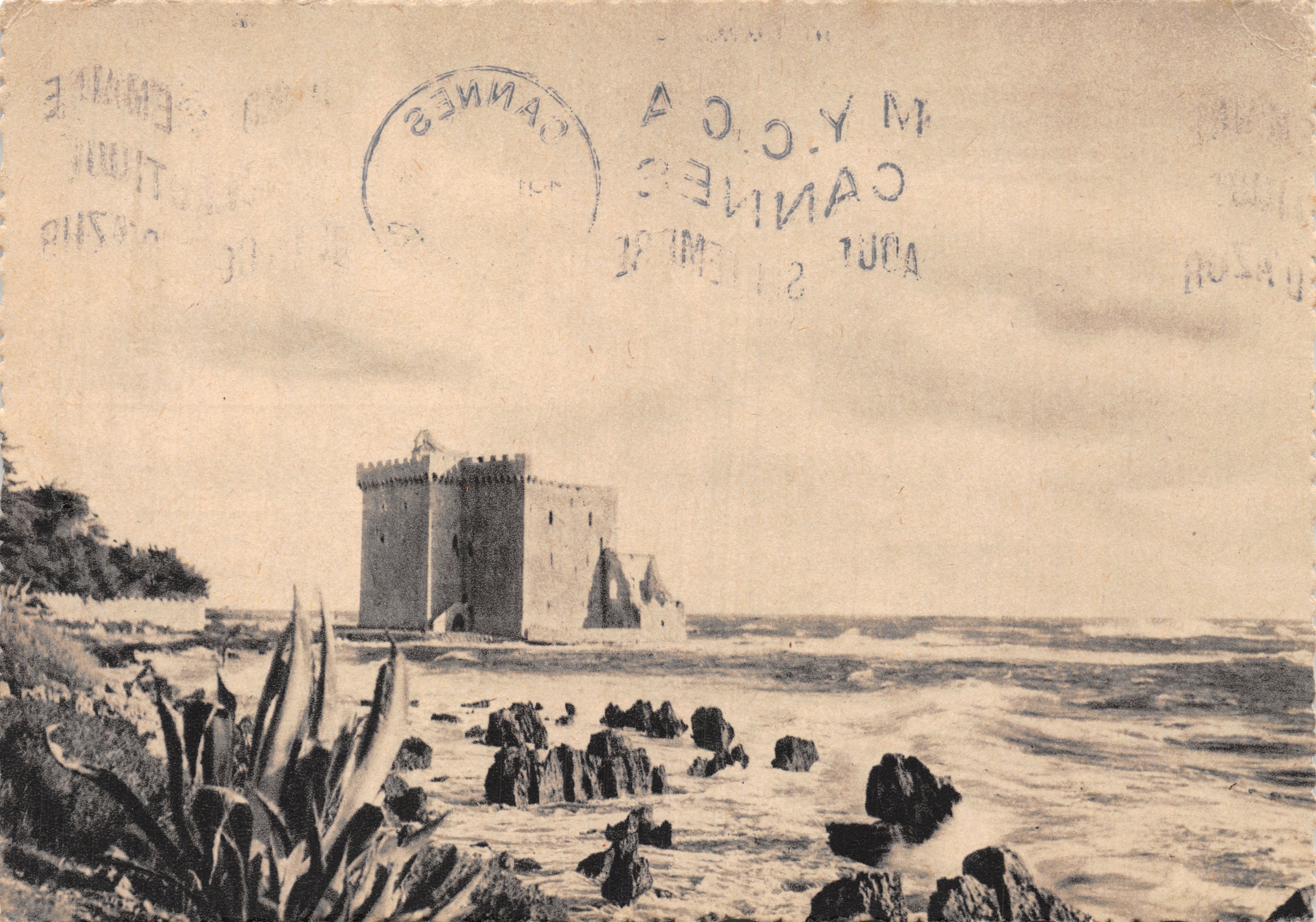 Château de Lérins — Abbey of Notre-Dame de Lérins — publisher M.Y.C. Cannes