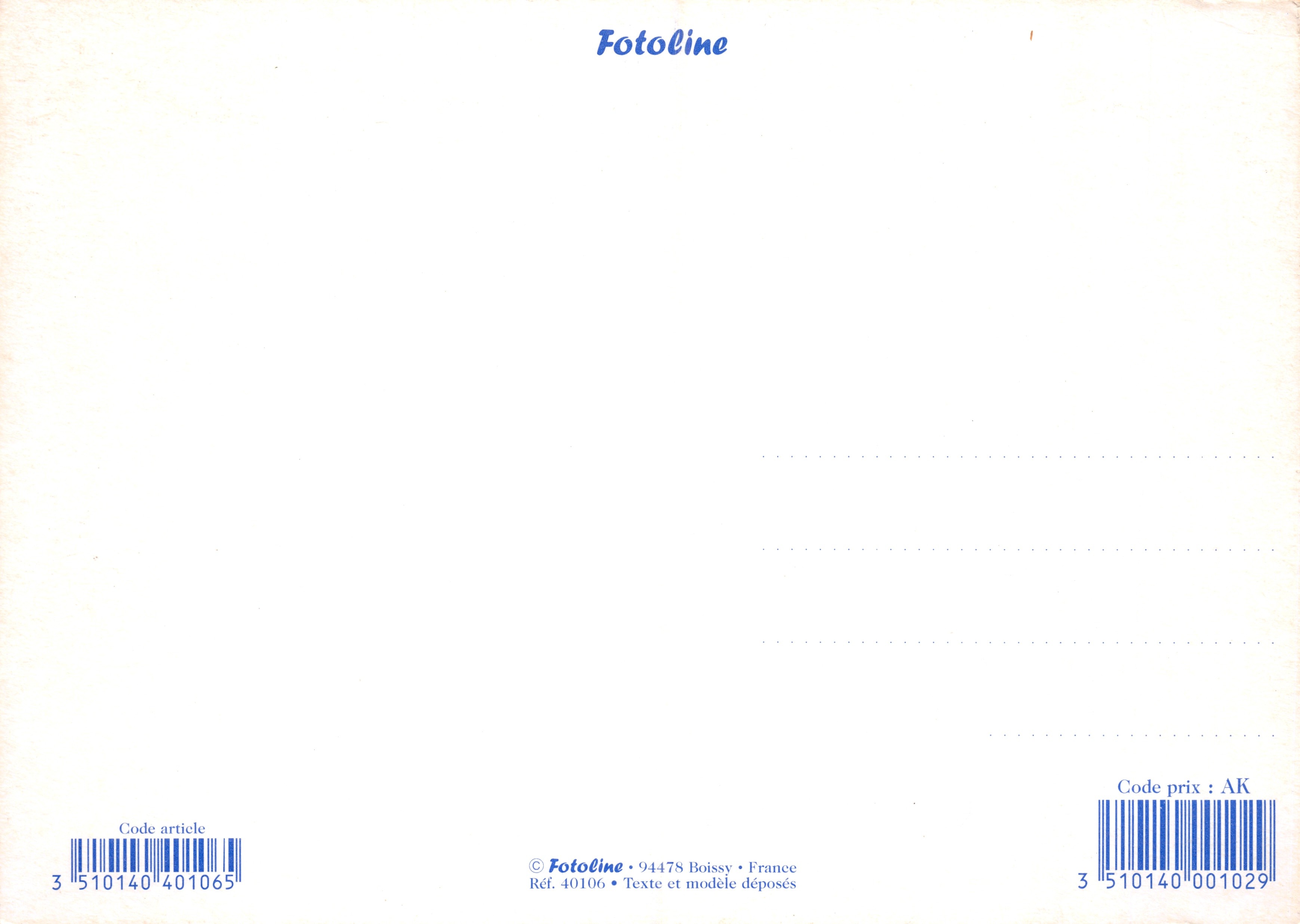Pomme — fruit rouge avec une part mangée — éditeur Fotoline — Verso