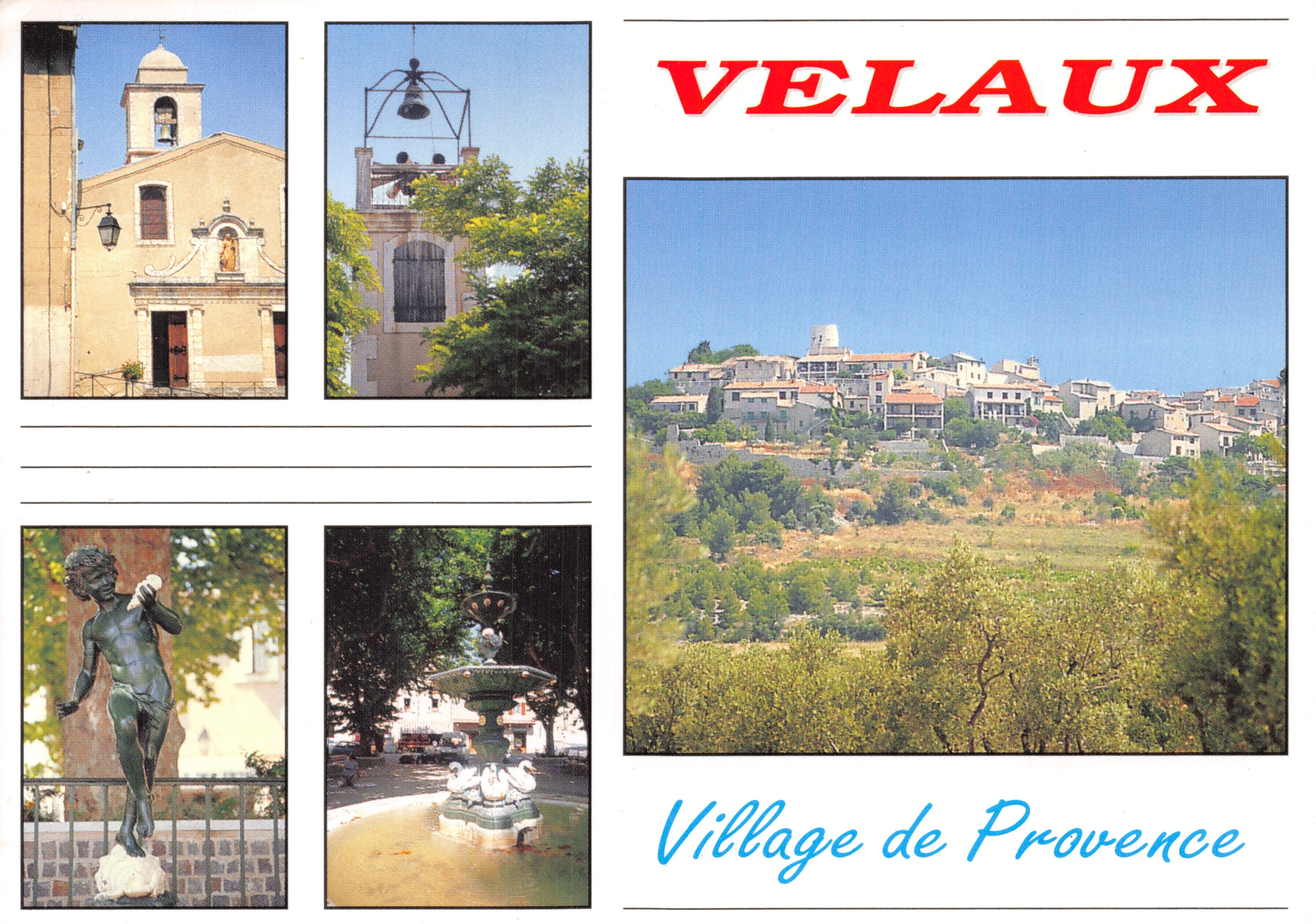 Velaux — village of Provence — publisher Sté PEC, series TS 1
