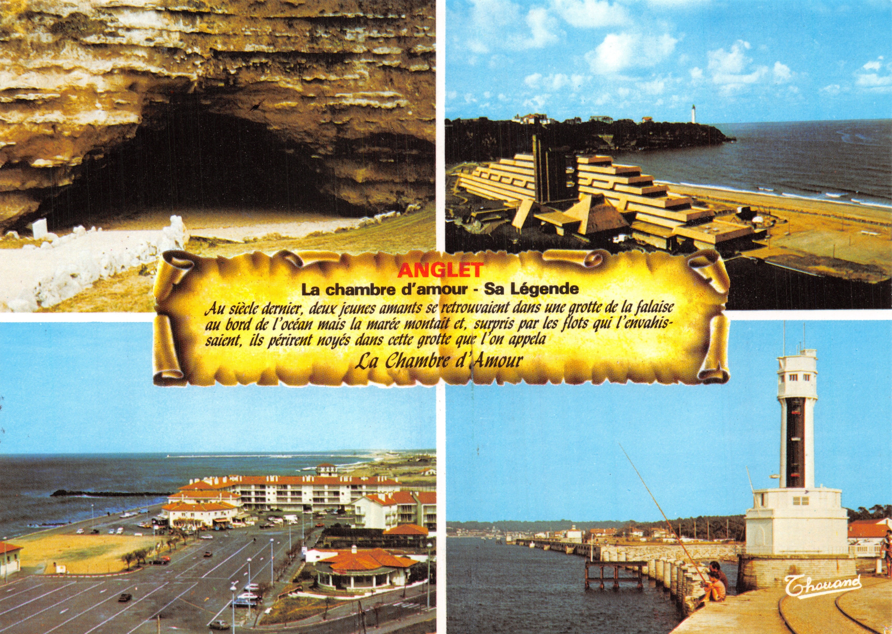Anglet - La Cámara del Amor - La leyenda de la cueva y del faro de Biarritz