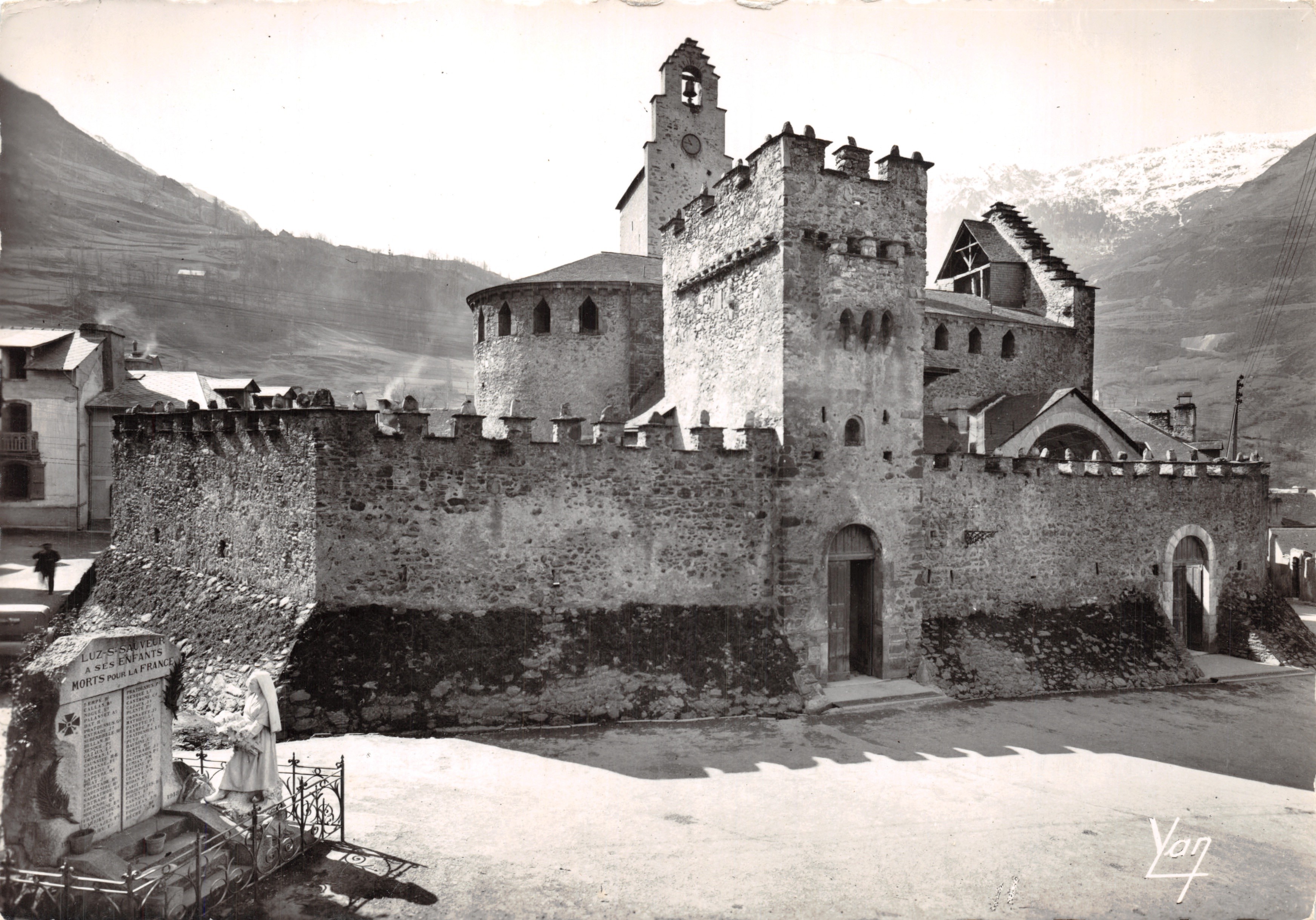 Luz-Saint-Sauveur — Tempelkirche — Verlag P. Chambon, Nr. 1204