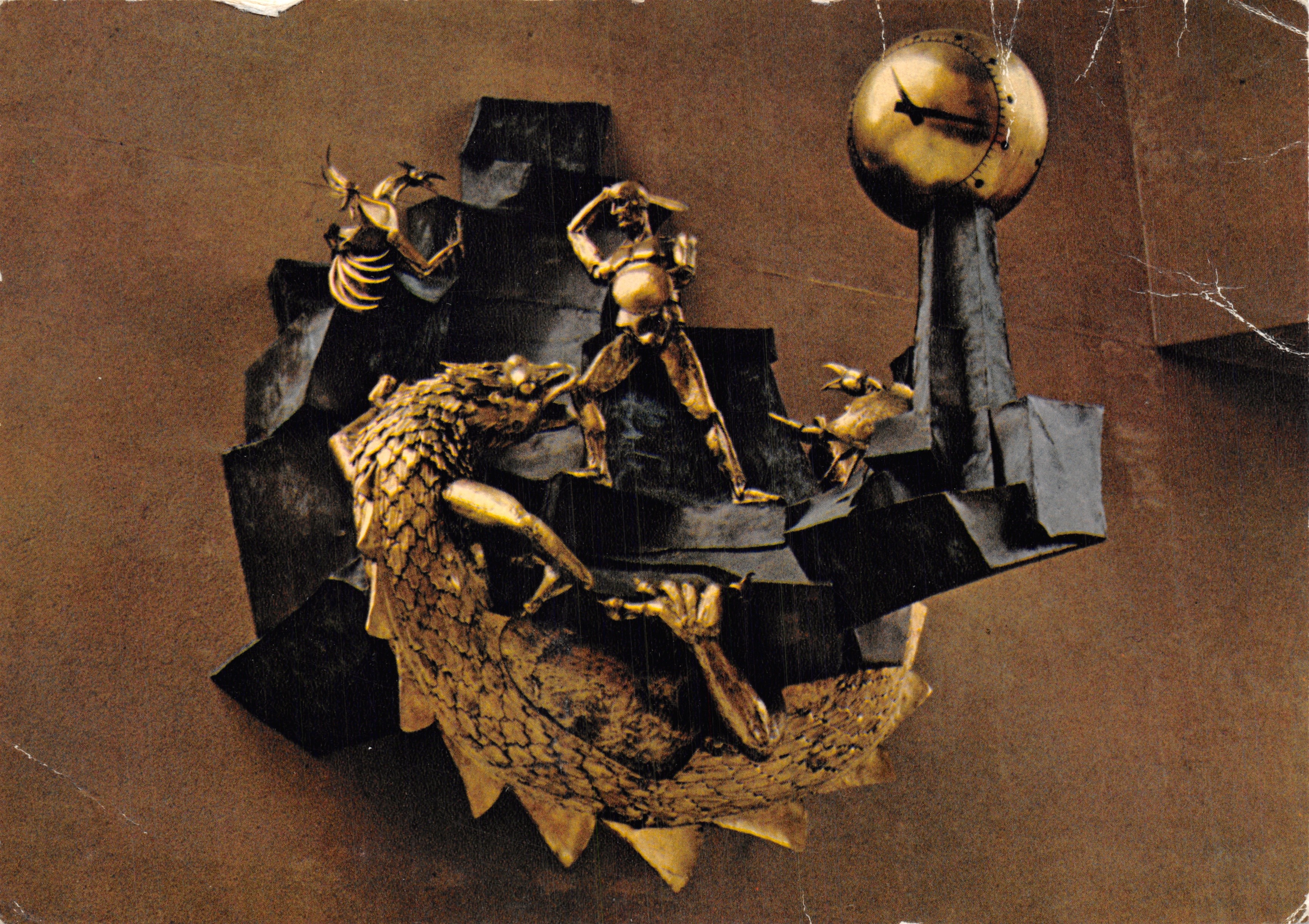 Uhr des Zeitvertreters — Werk von Jacques Monestier — Éditions CHANTAL, Paris
