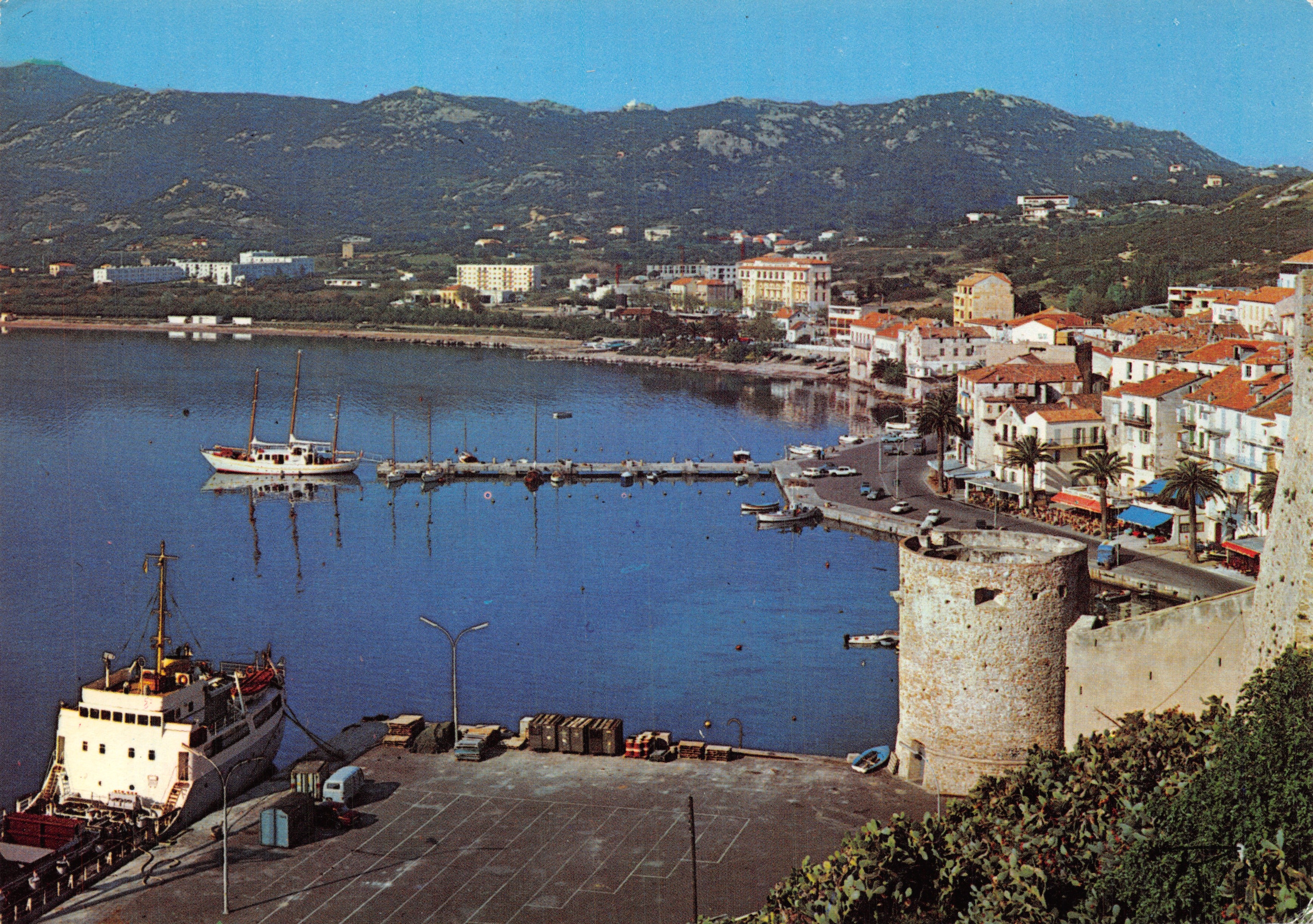 Calvi — Le Port vu de la Citadelle — Ed. A. Rion - 06-NICE
